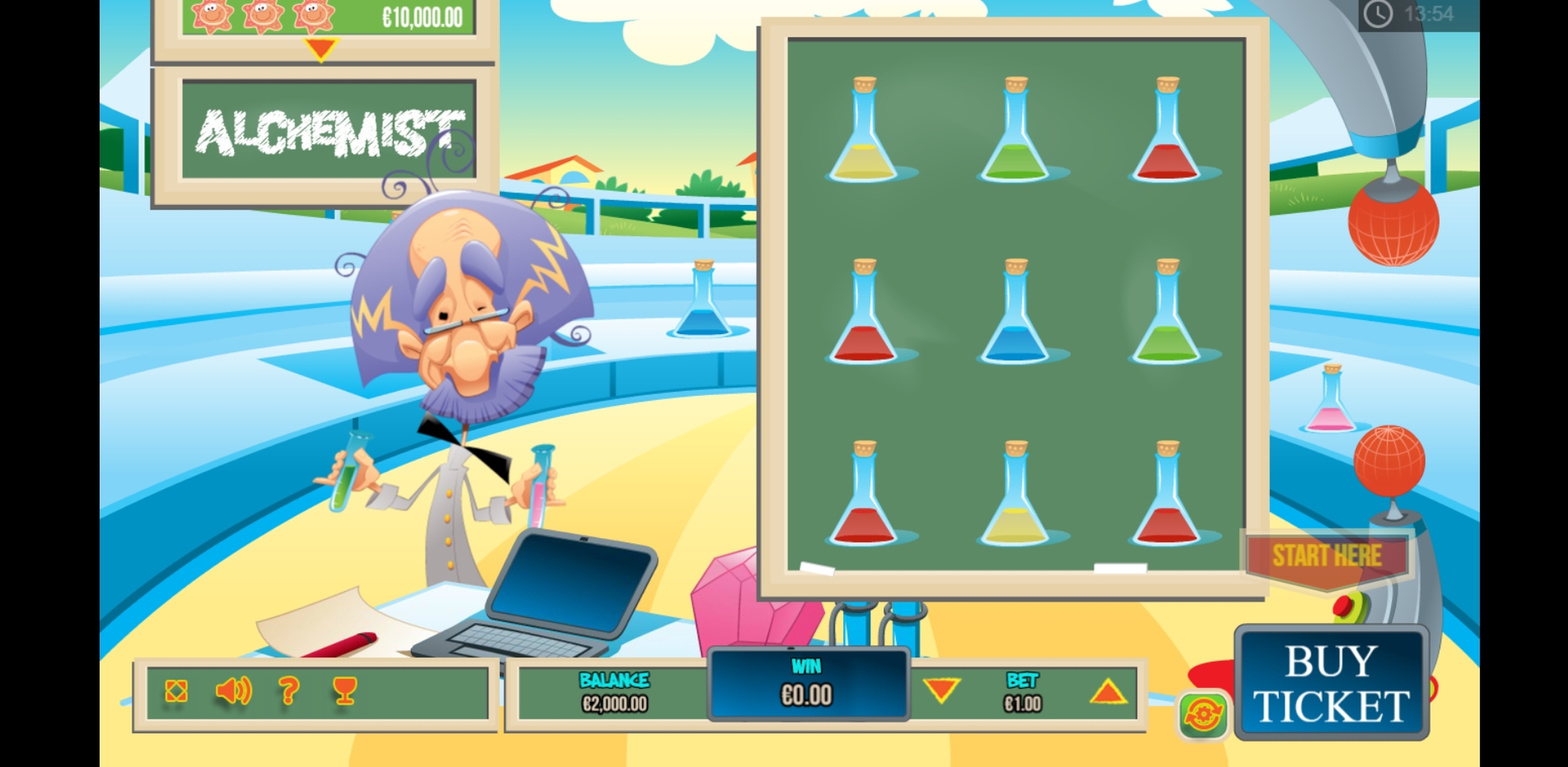 The Alchemist Scratch demo