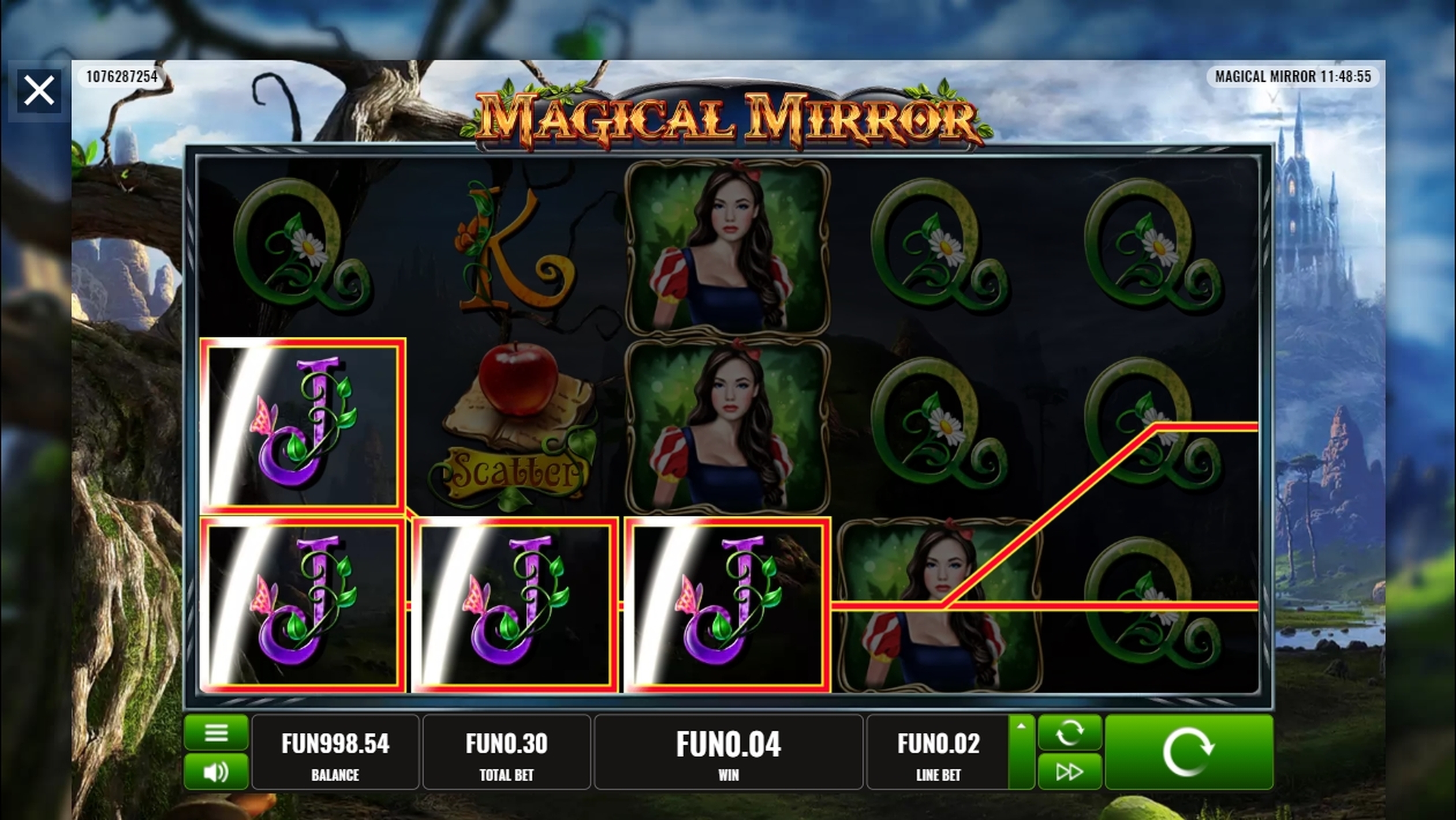 Win Money in Magical Mirror Free Slot Game by Platipus