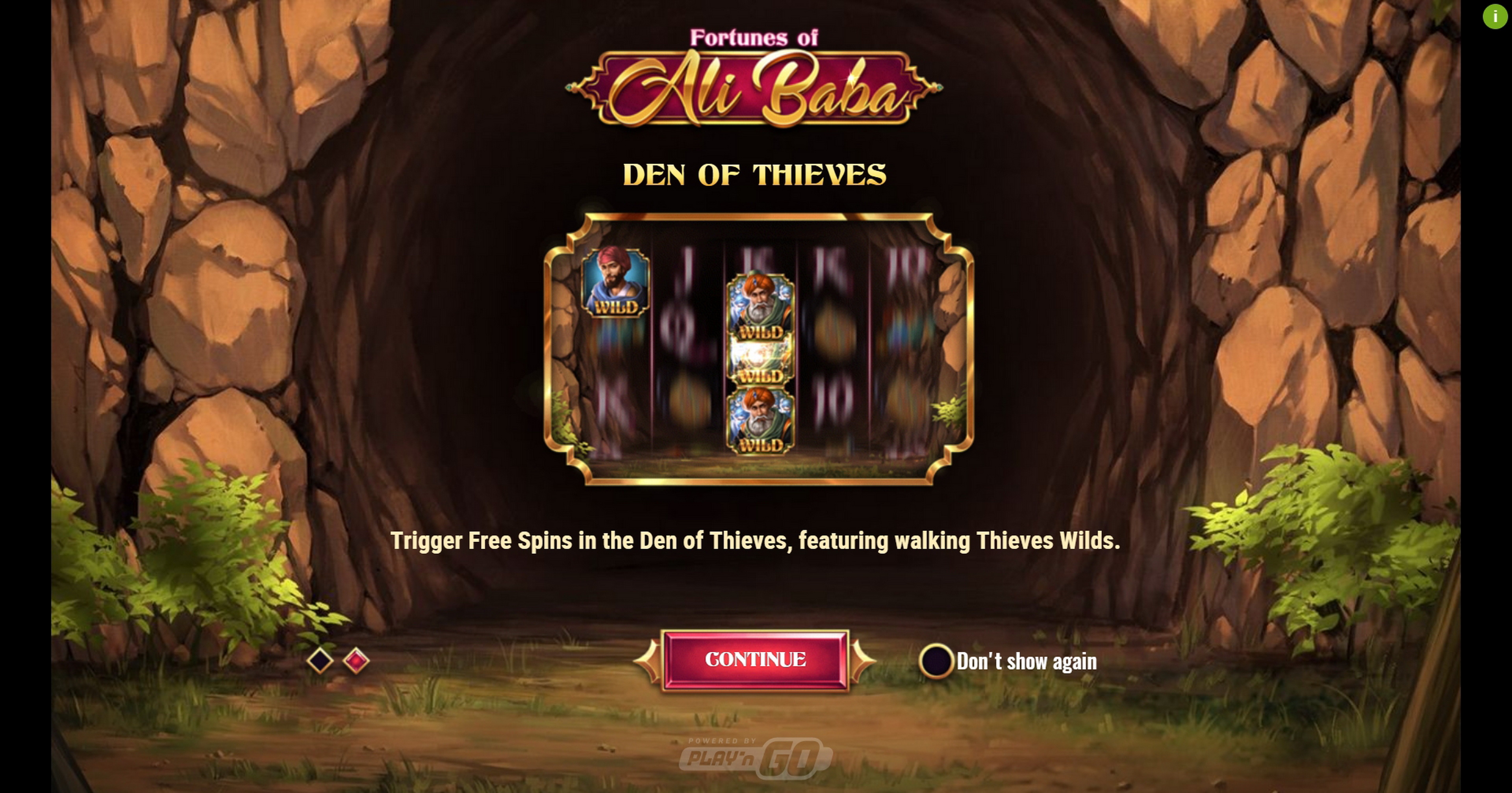 Play Fortunes of Alibaba Free Casino Slot Game by Playn GO