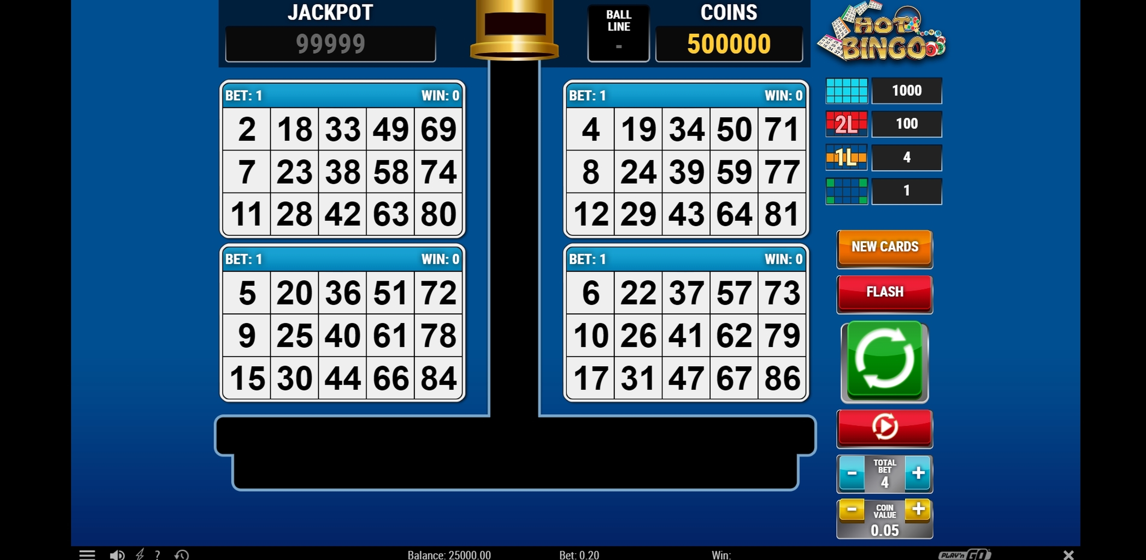 Reels in Hot Bingo Slot Game by Playn GO