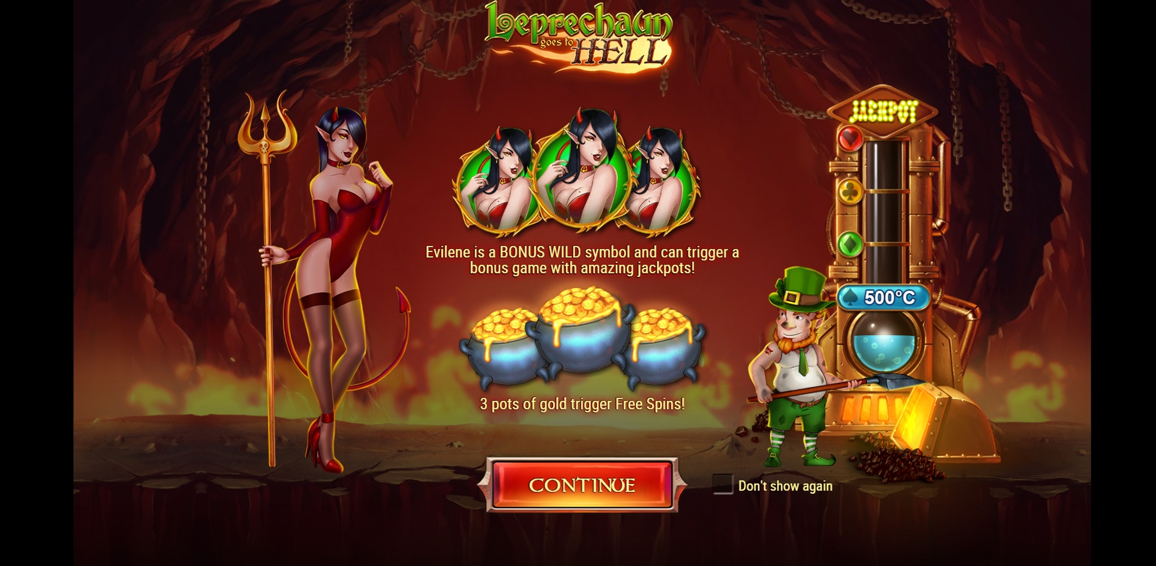 Play Leprechaun goes to Hell Free Casino Slot Game by Playn GO