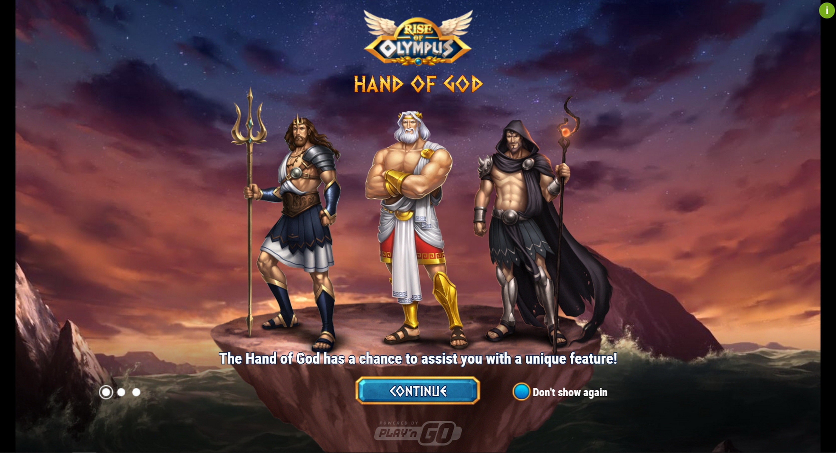 Play Rise Of Olympus Free Casino Slot Game by Playn GO