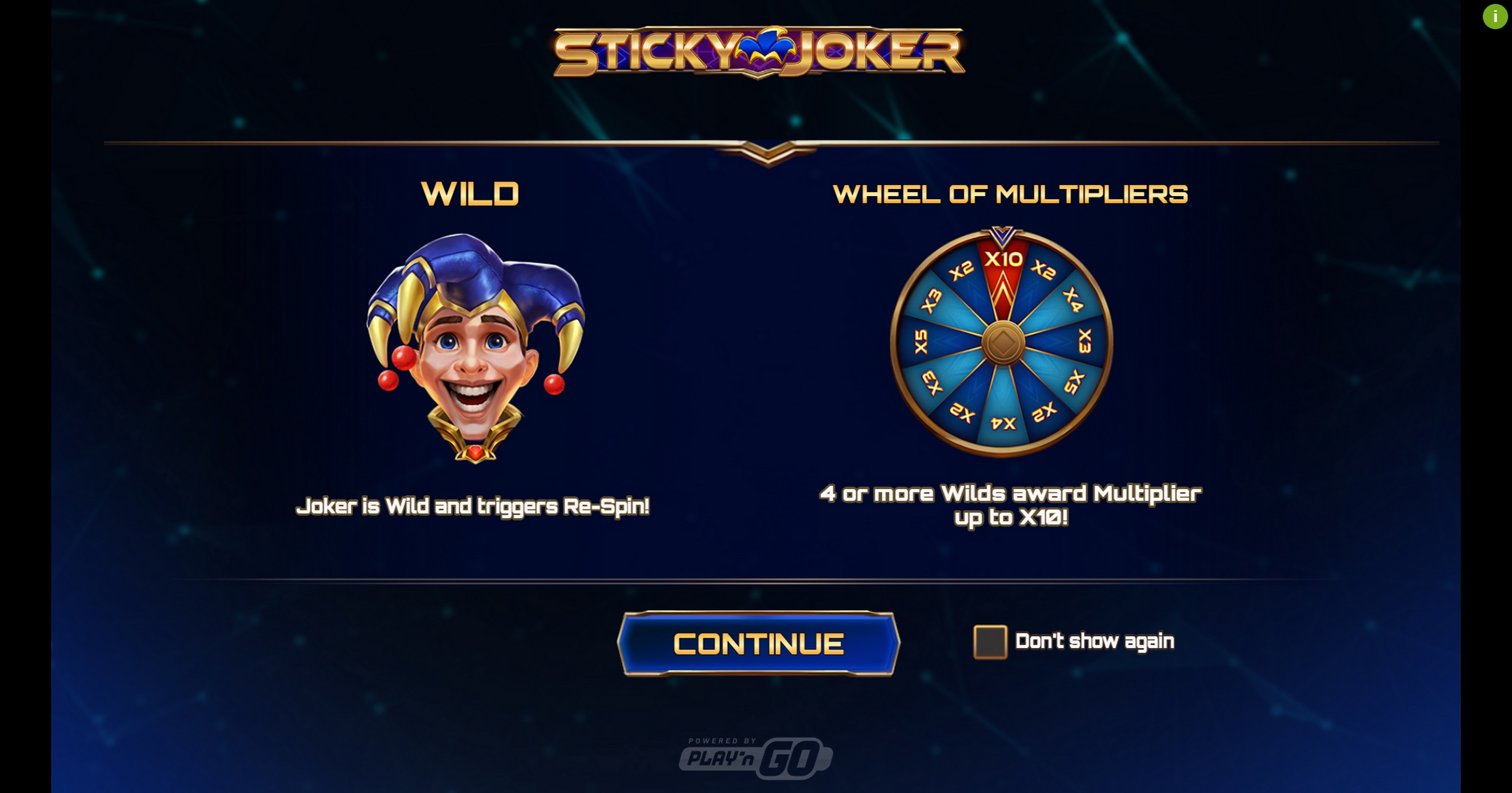 Play Sticky Joker Free Casino Slot Game by Playn GO