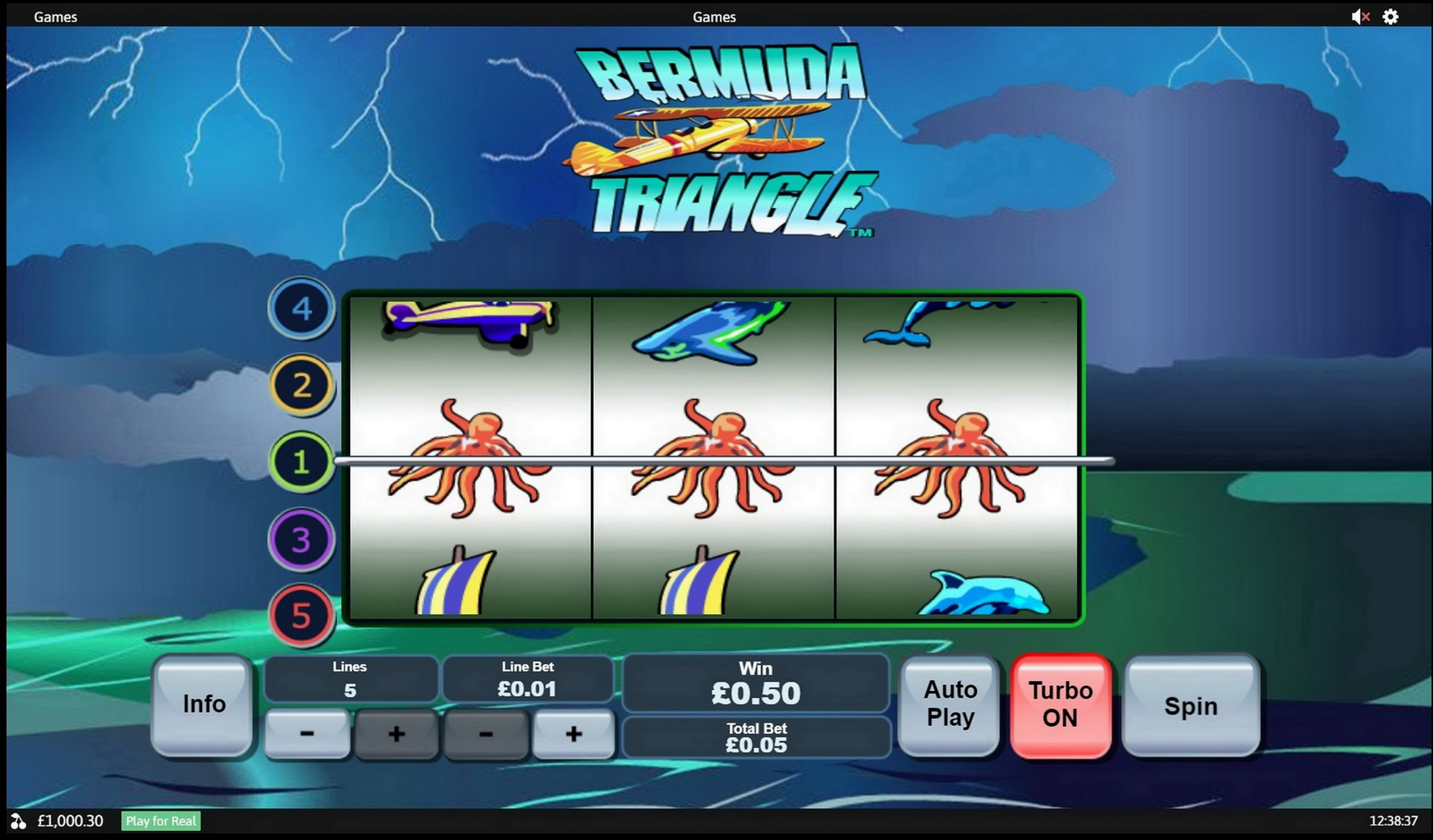 Win Money in Bermuda Triangle Free Slot Game by Playtech