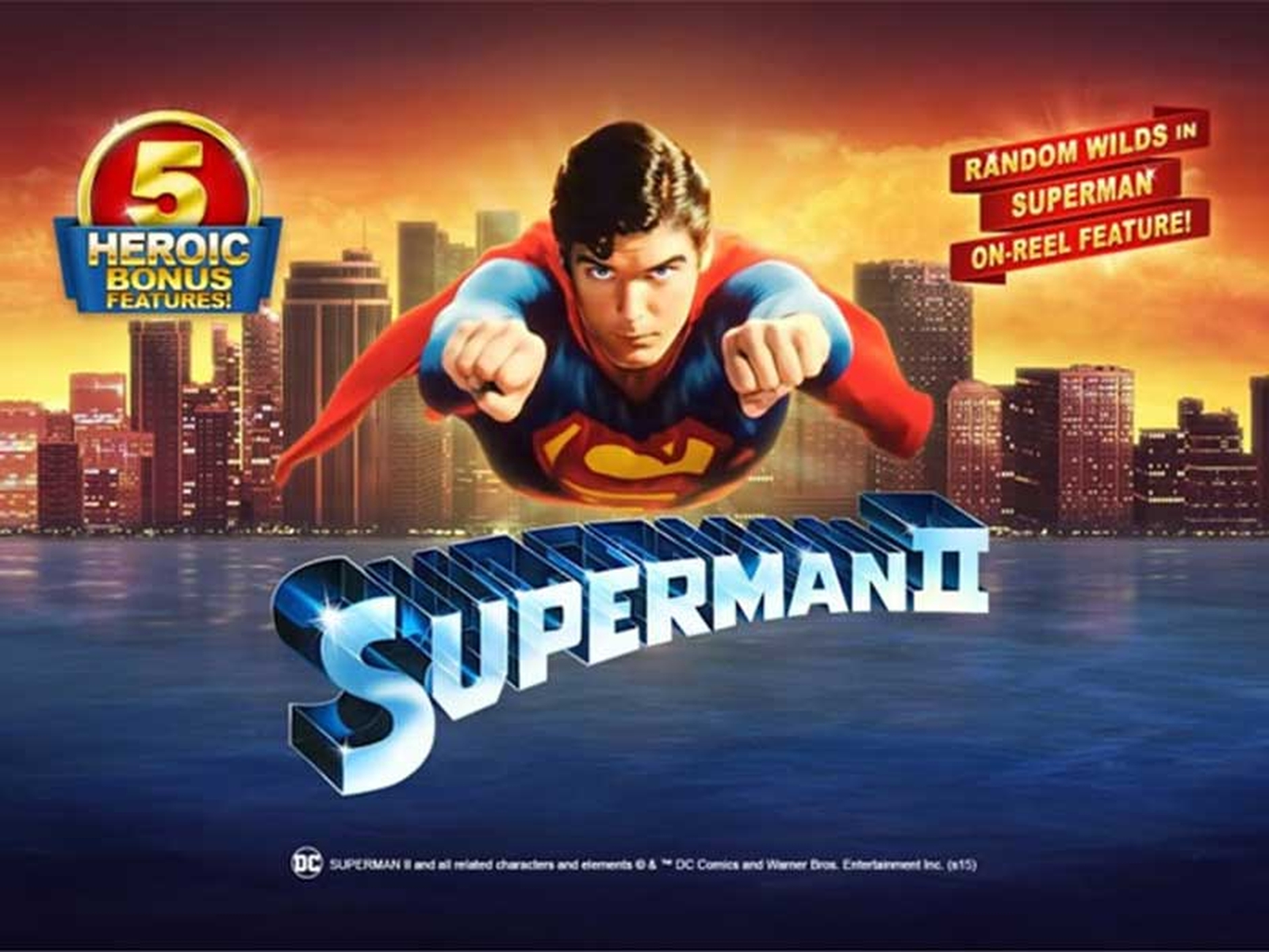 The Superman II Slot Online Slot Demo Game by Playtech