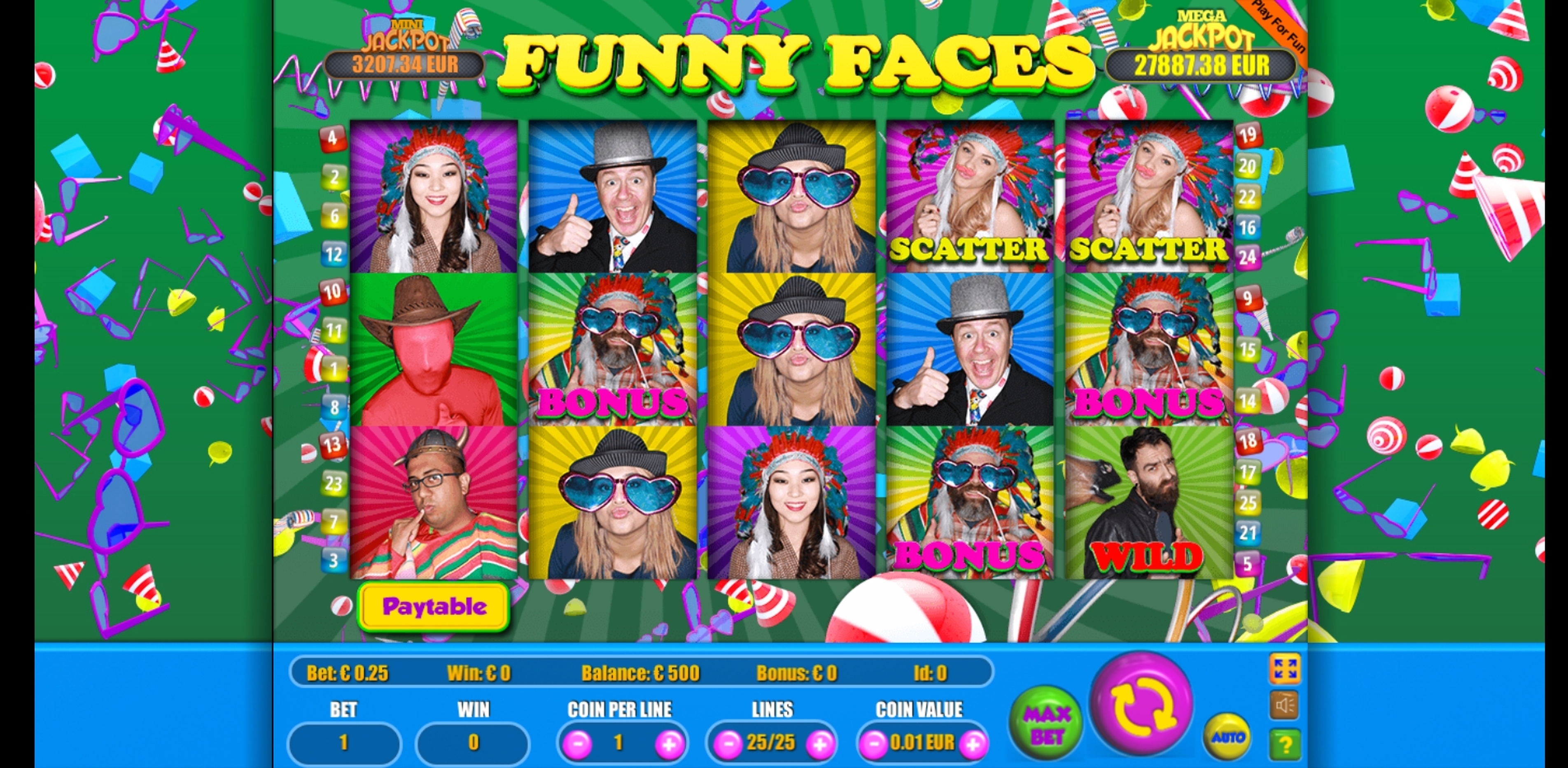 Funny Faces demo