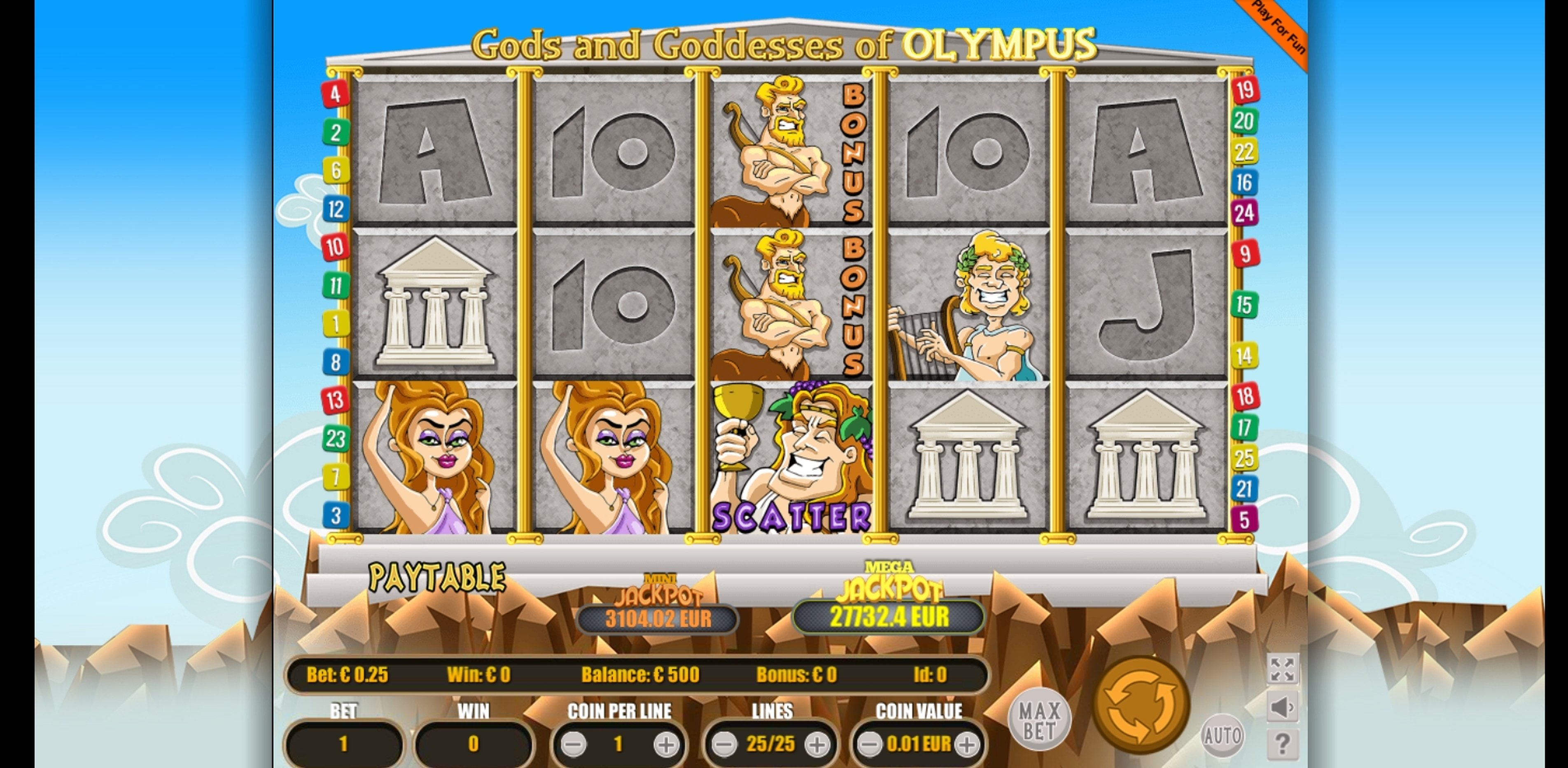 Gods And Goddesses Of Olympus demo