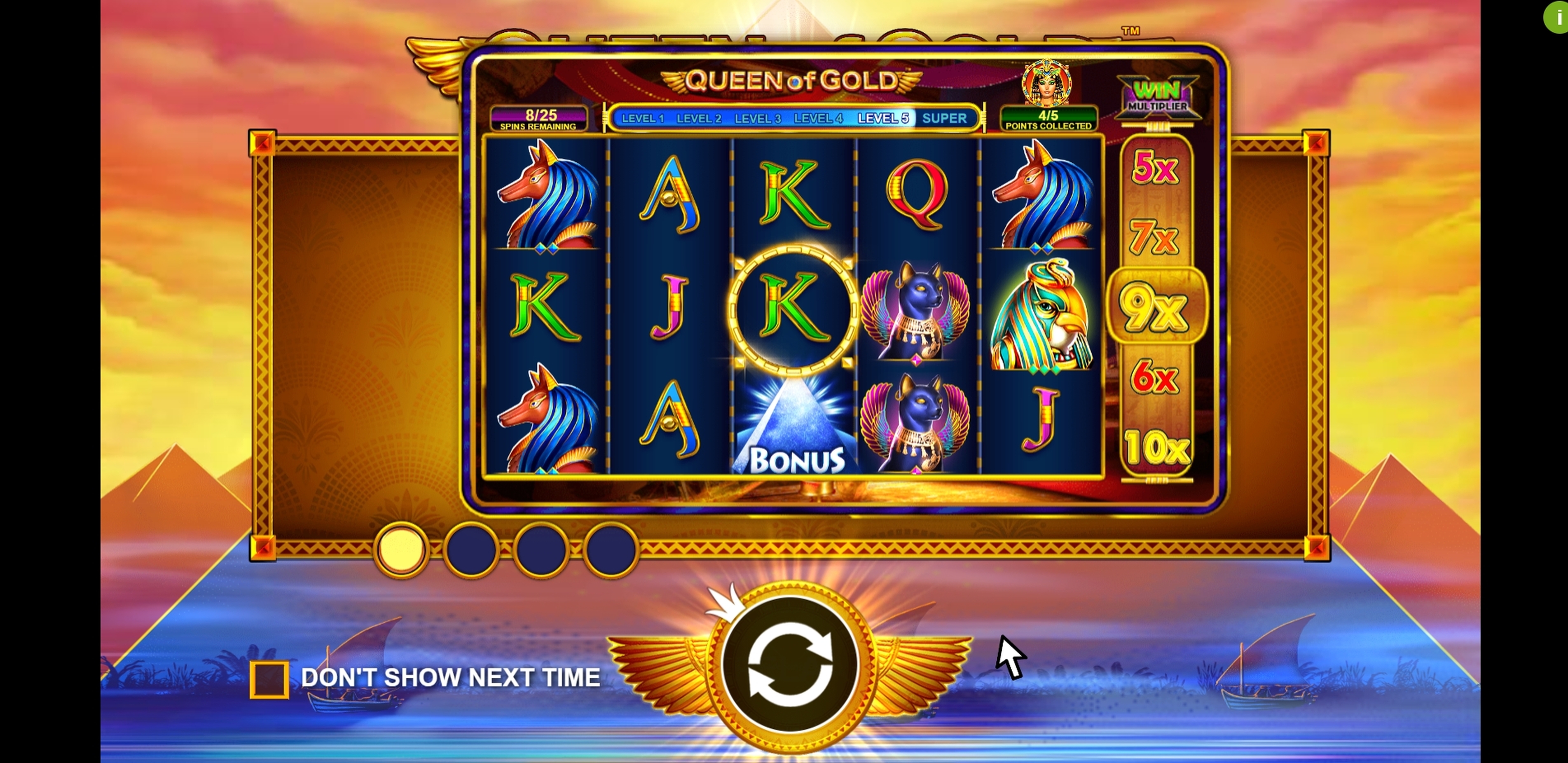 Play Queen of gold Free Casino Slot Game by Pragmatic Play