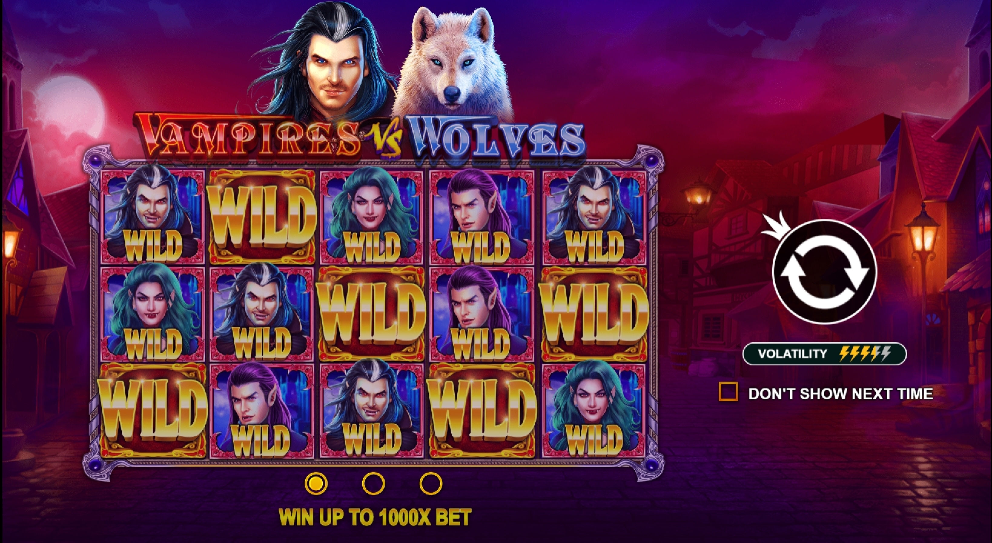 Play Vampires vs Wolves Free Casino Slot Game by Pragmatic Play