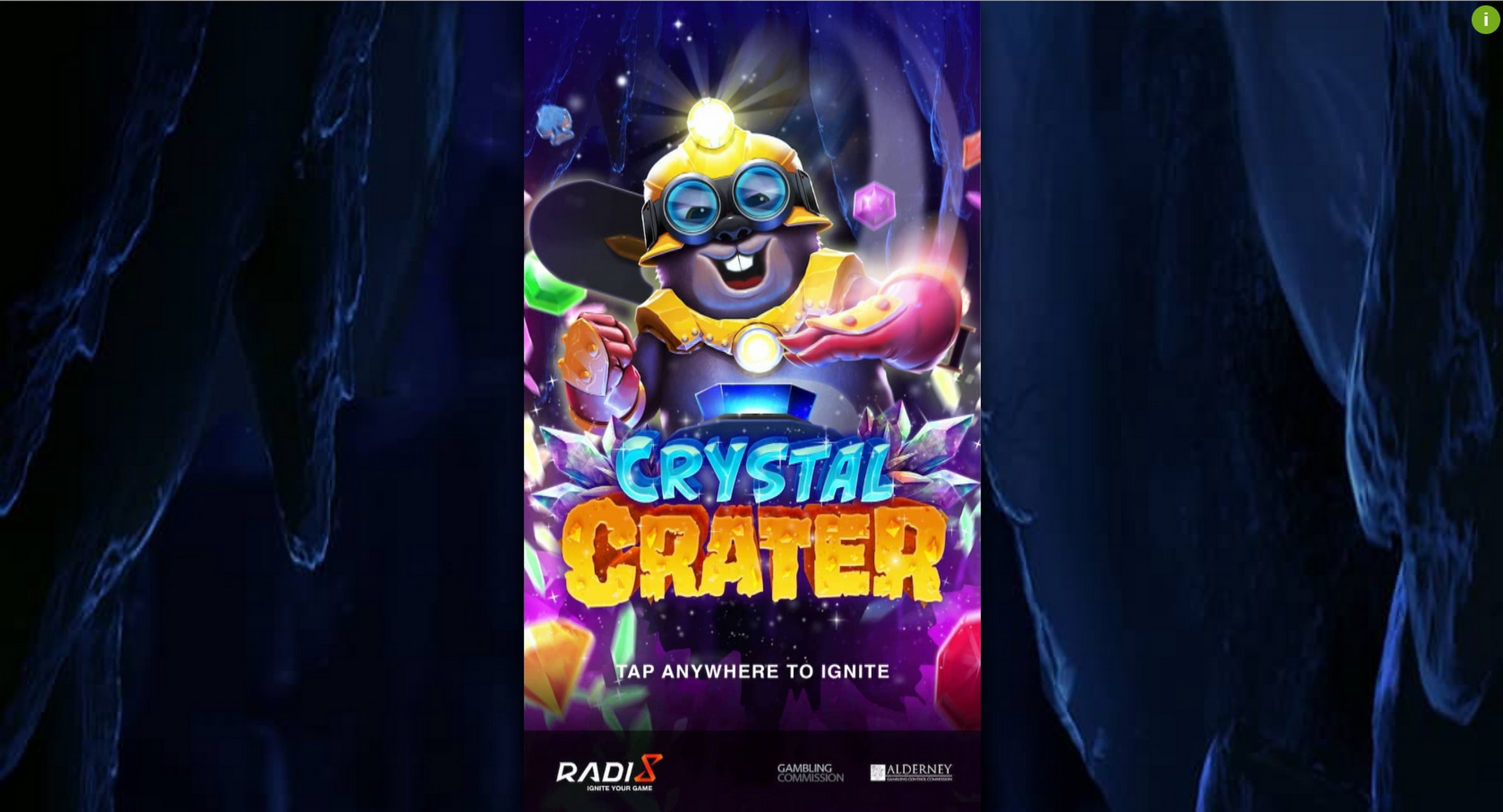 Play Crystal Crater Free Casino Slot Game by Radi8