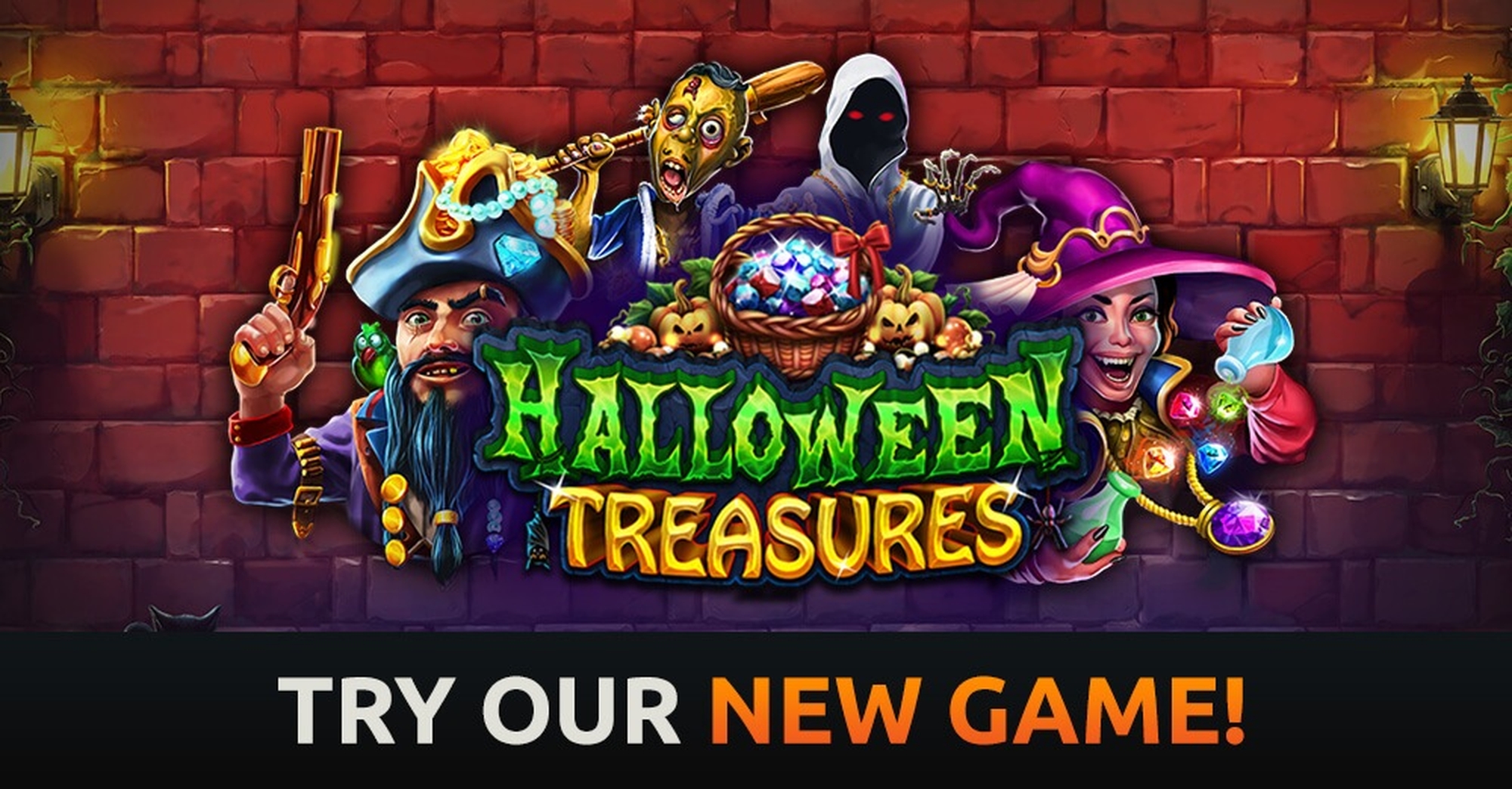 The Halloween Treasures Online Slot Demo Game by Real Time Gaming