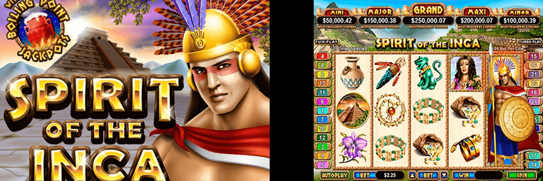 The Spirit of the Inca Online Slot Demo Game by Real Time Gaming