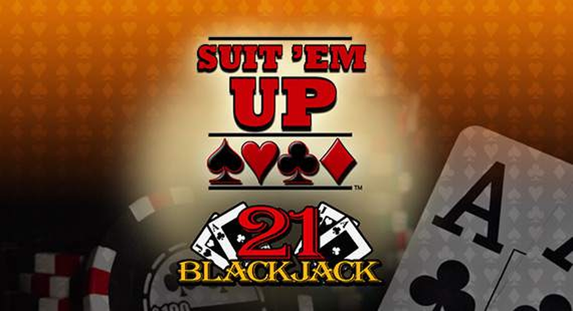 The Suit'Em Up Blackjack Online Slot Demo Game by Real Time Gaming