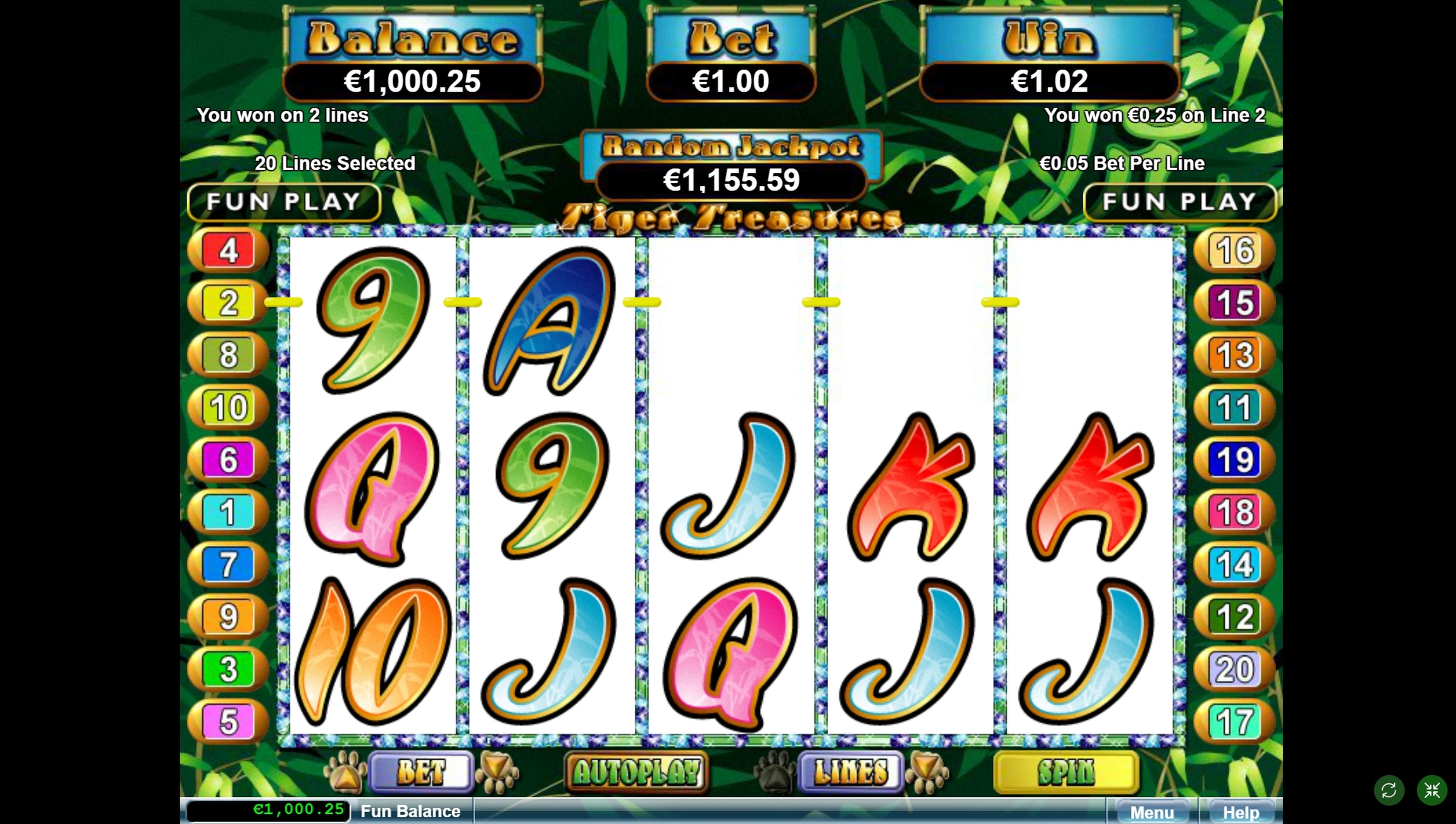 Win Money in Tiger Treasures Free Slot Game by Real Time Gaming
