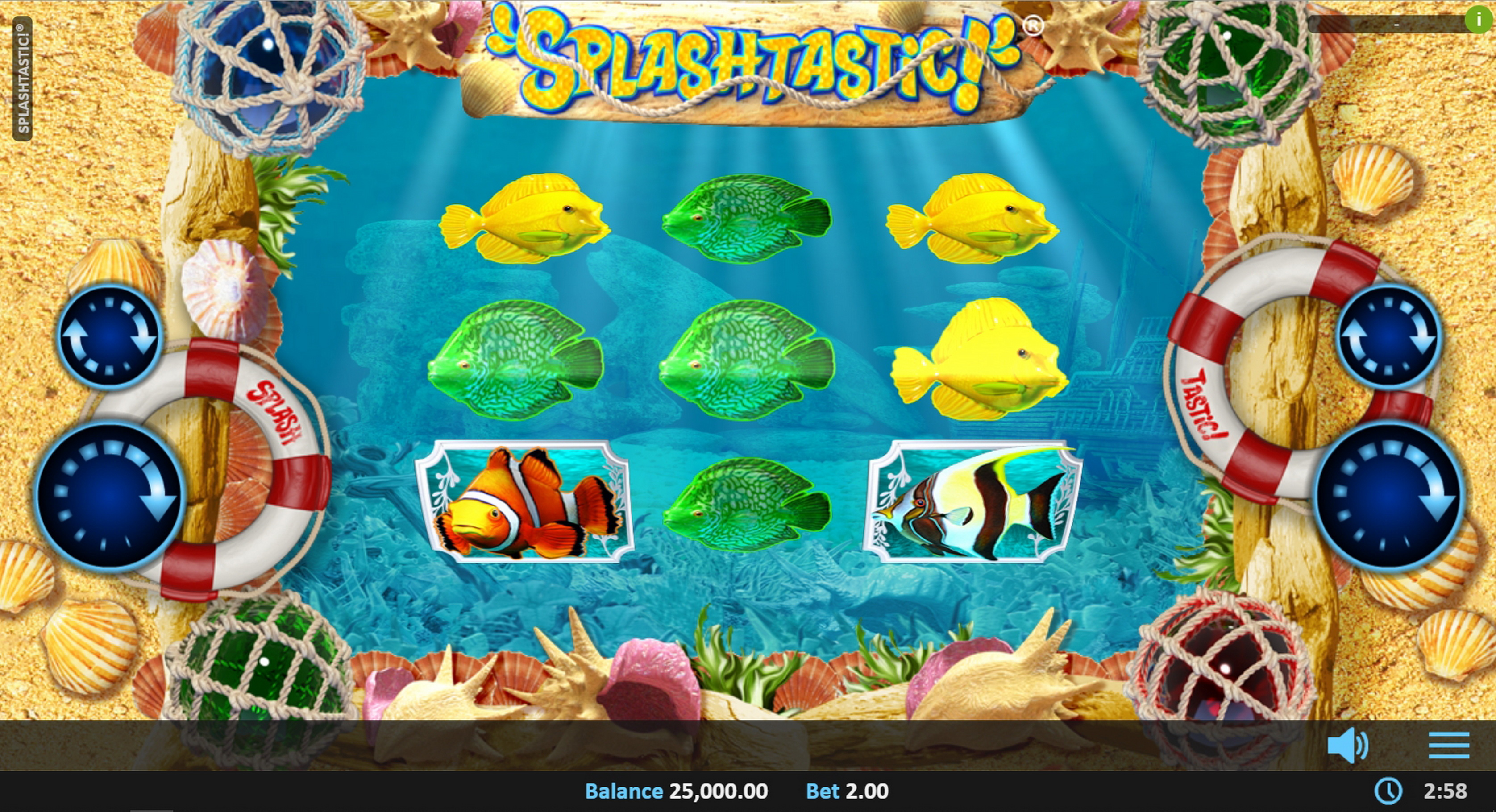 Reels in Splashtastic Slot Game by Realistic Games