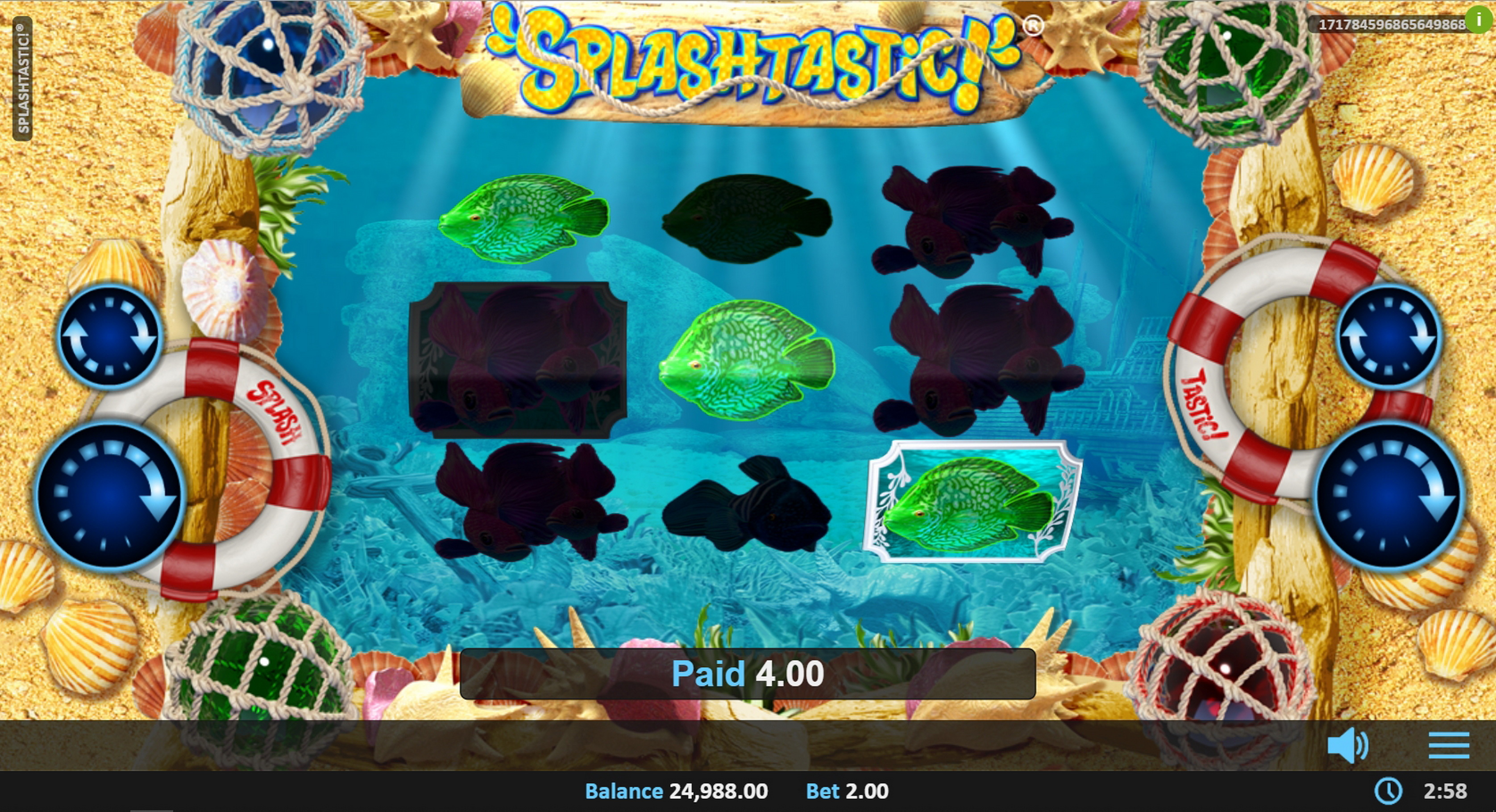 Win Money in Splashtastic Free Slot Game by Realistic Games