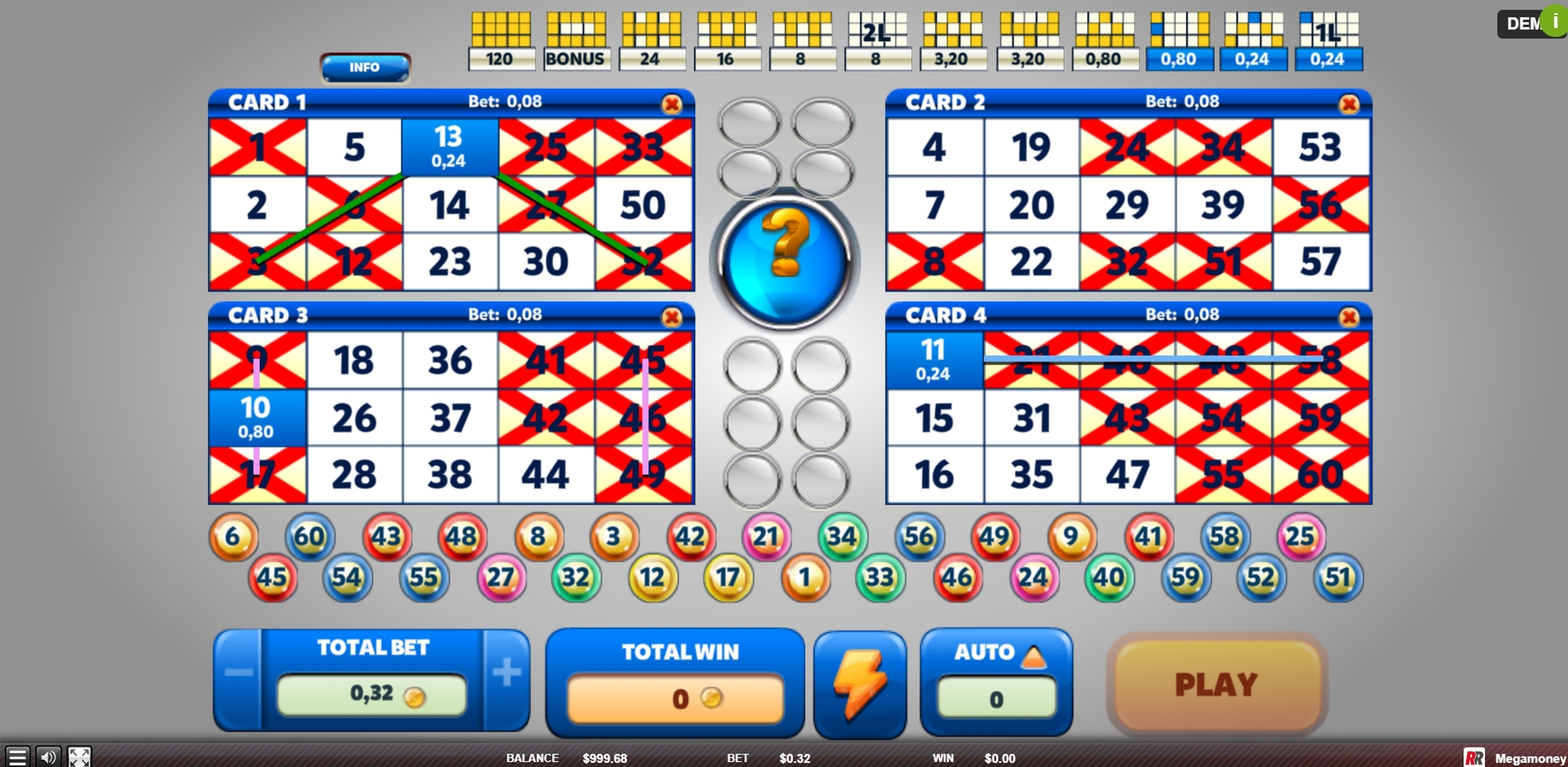 Win Money in Megamoney Free Slot Game by Red Rake Gaming