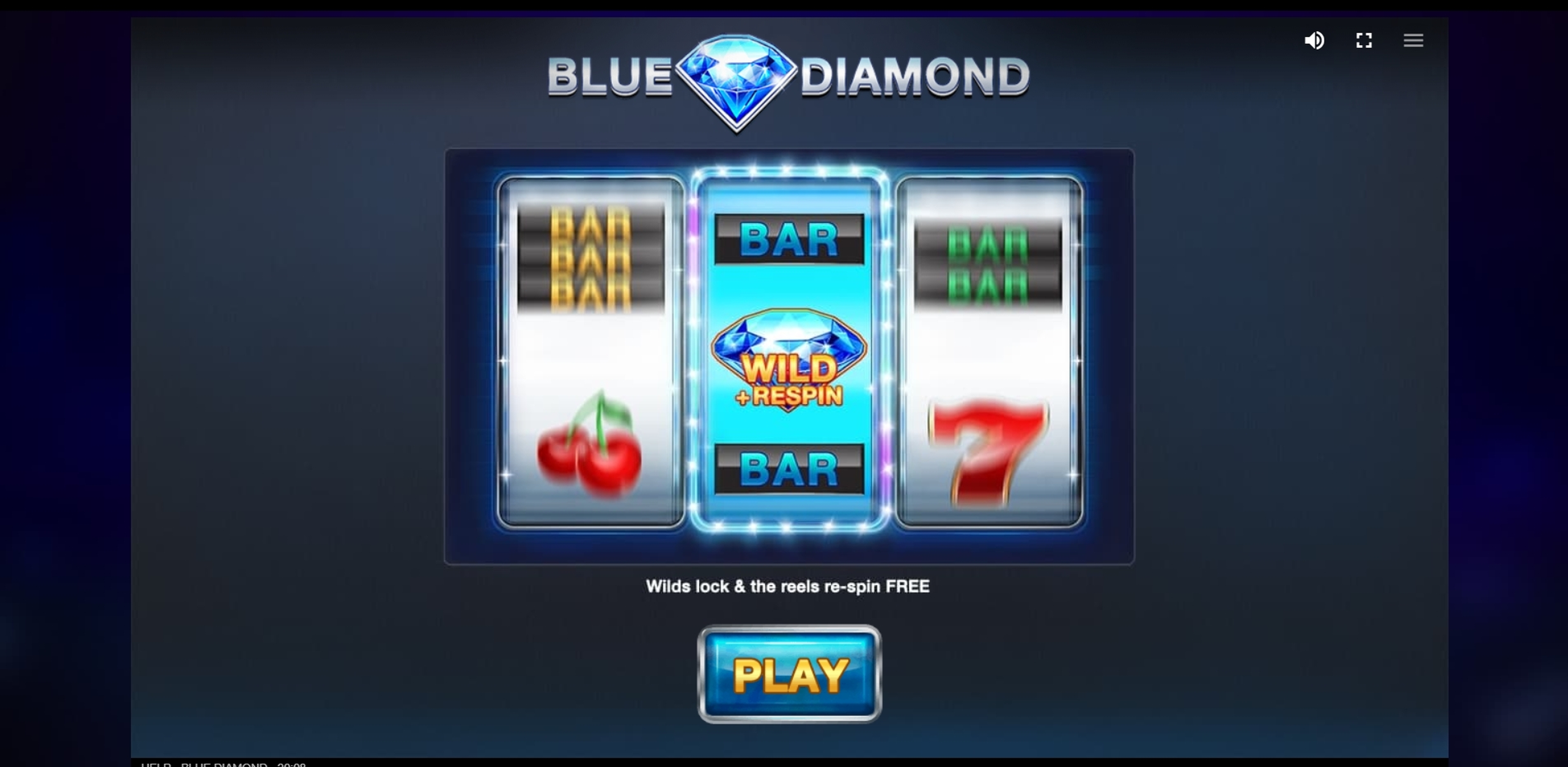 Play Blue Diamond Free Casino Slot Game by Red Tiger Gaming