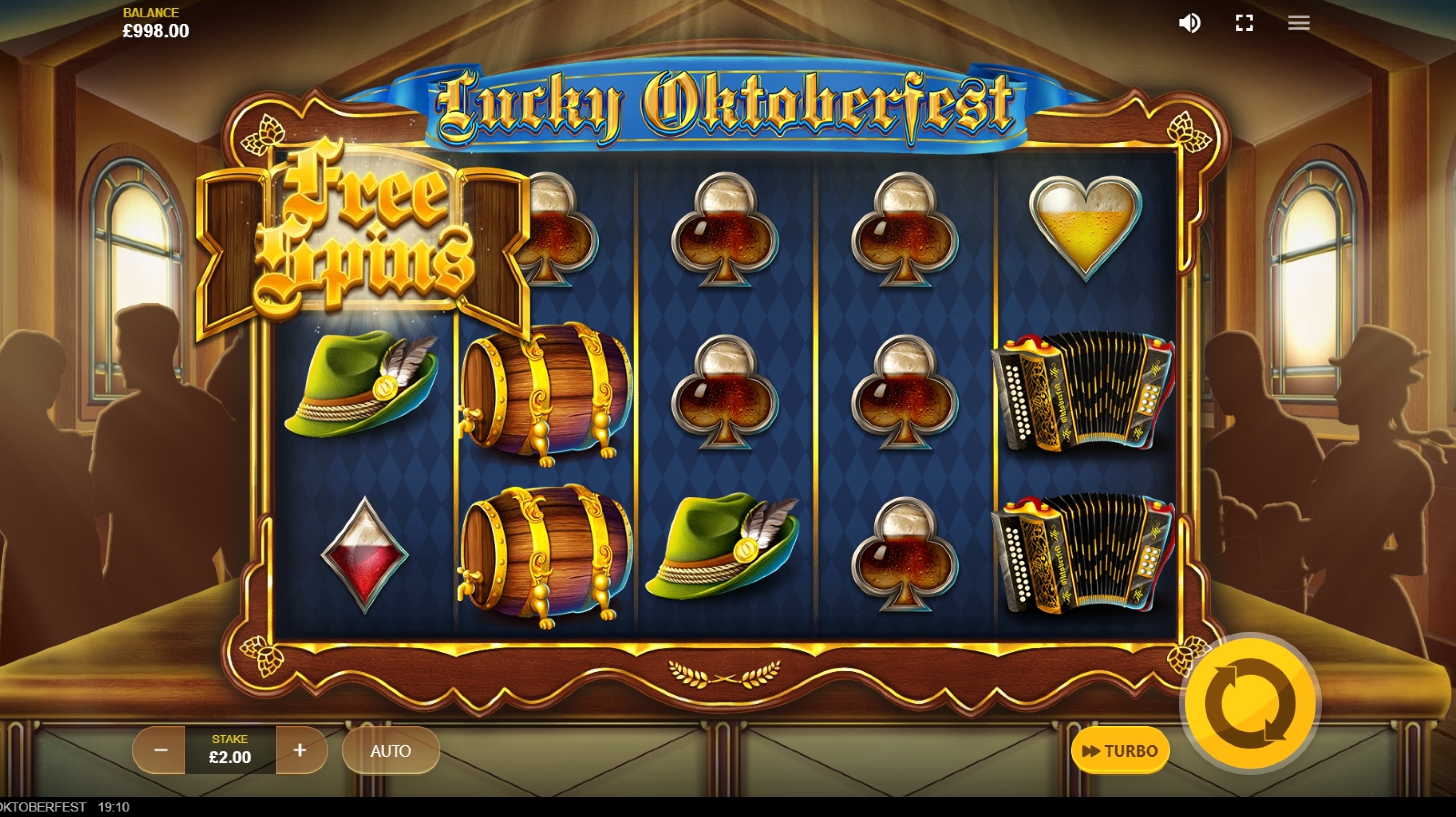 Win Money in Lucky Oktoberfest Free Slot Game by Red Tiger Gaming