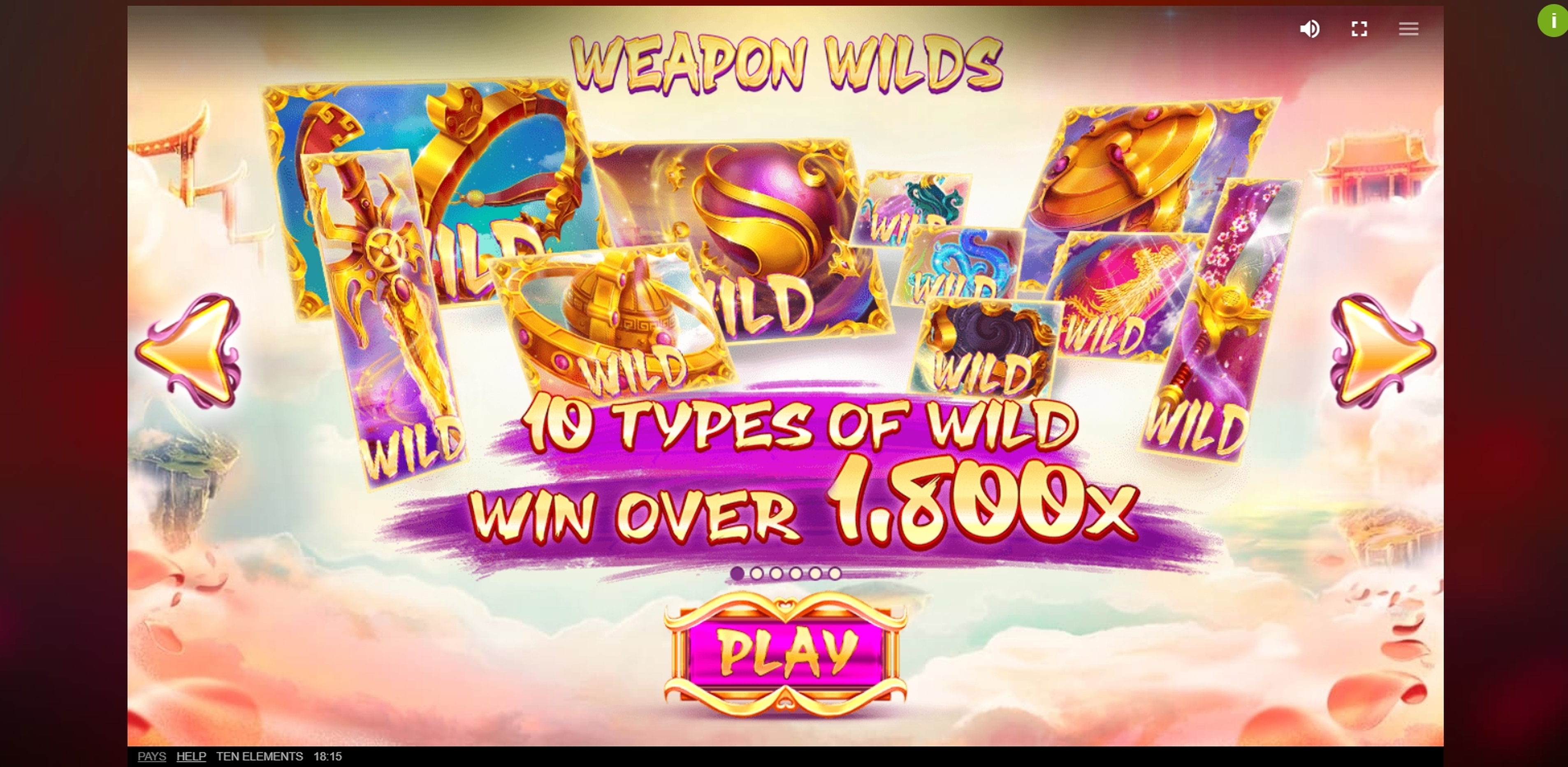 Play Ten Elements Free Casino Slot Game by Red Tiger Gaming