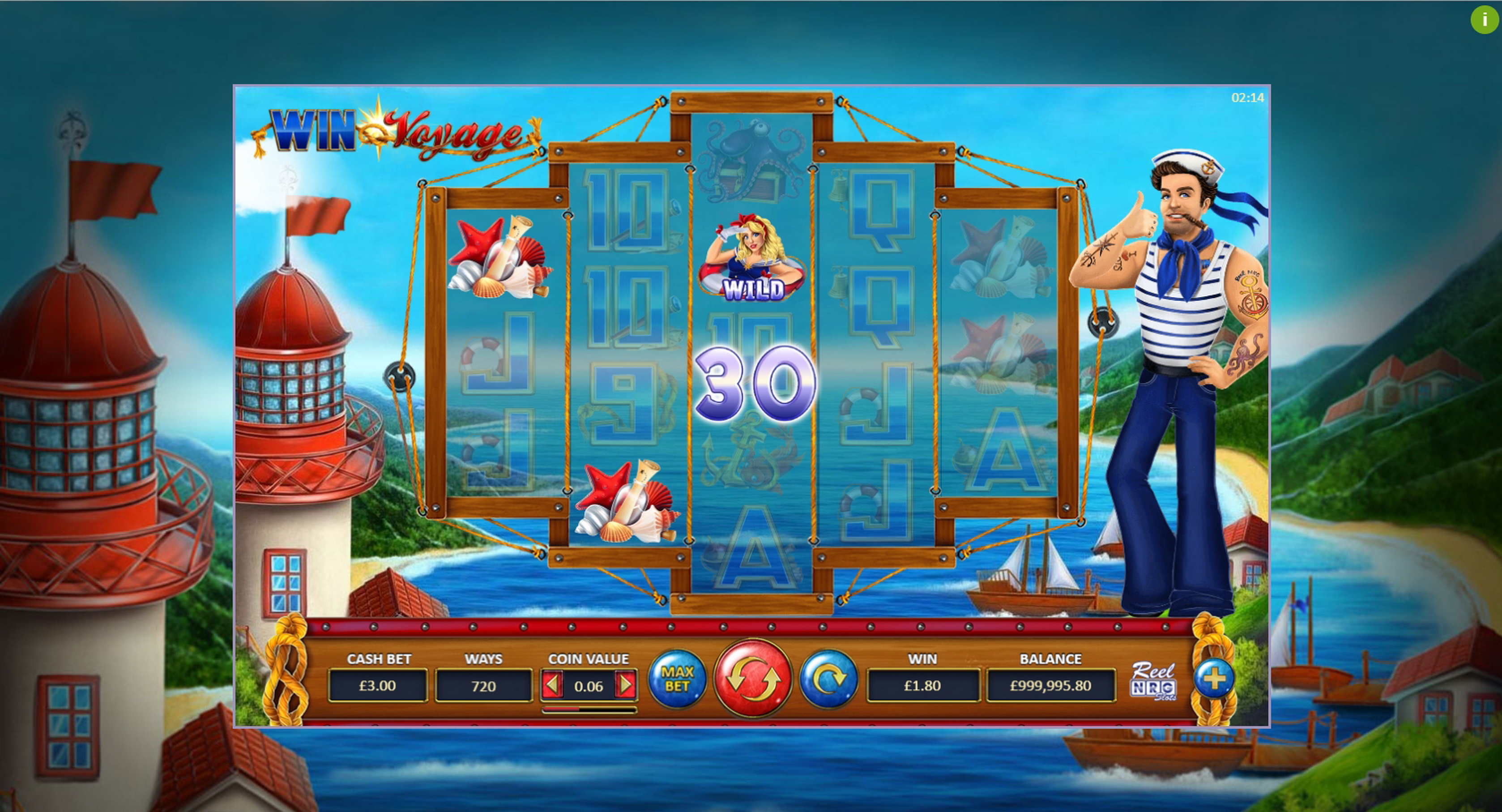 Win Money in Win Voyage Free Slot Game by ReelNRG Gaming