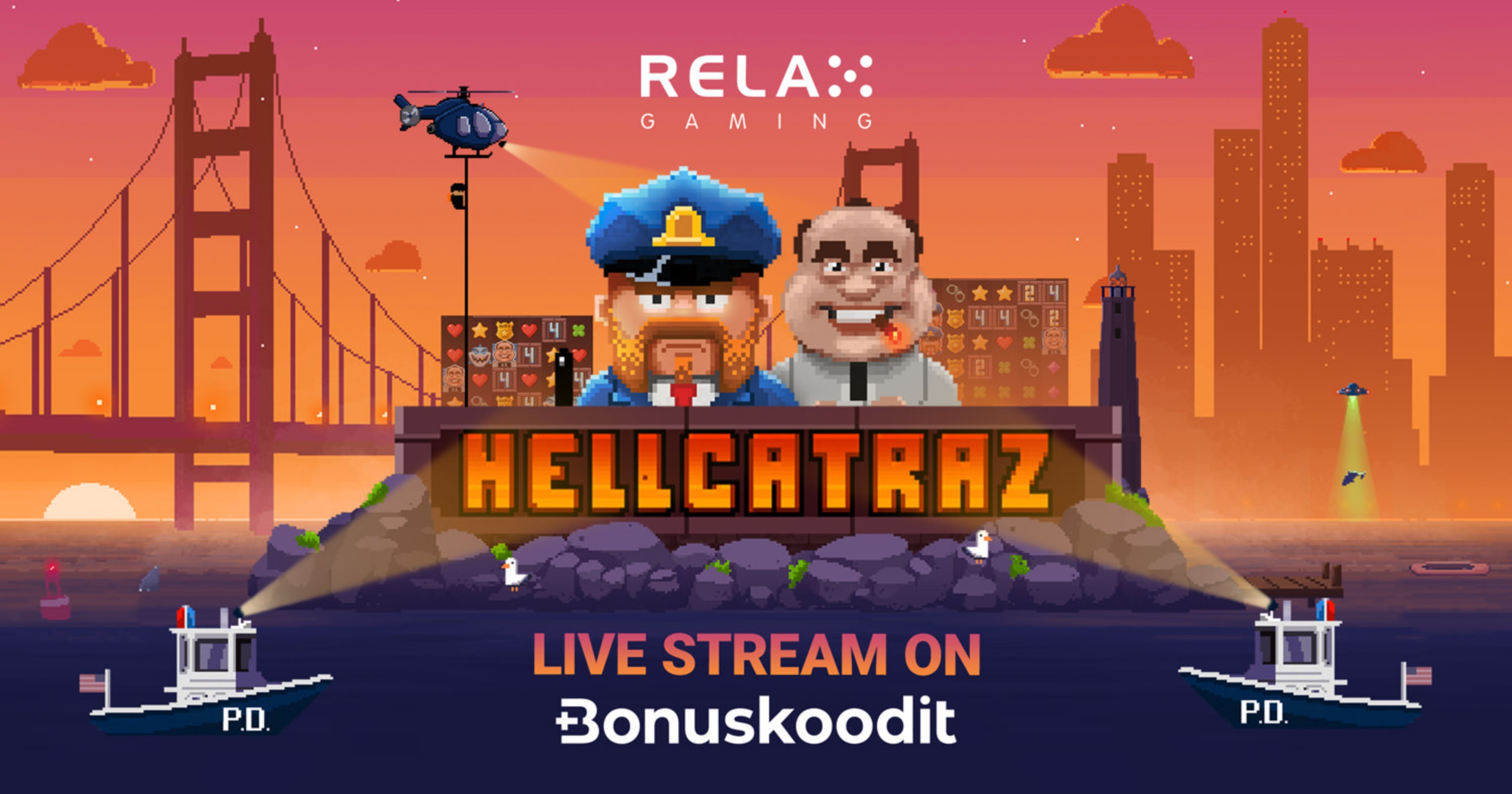The Hellcatraz Online Slot Demo Game by Relax Gaming