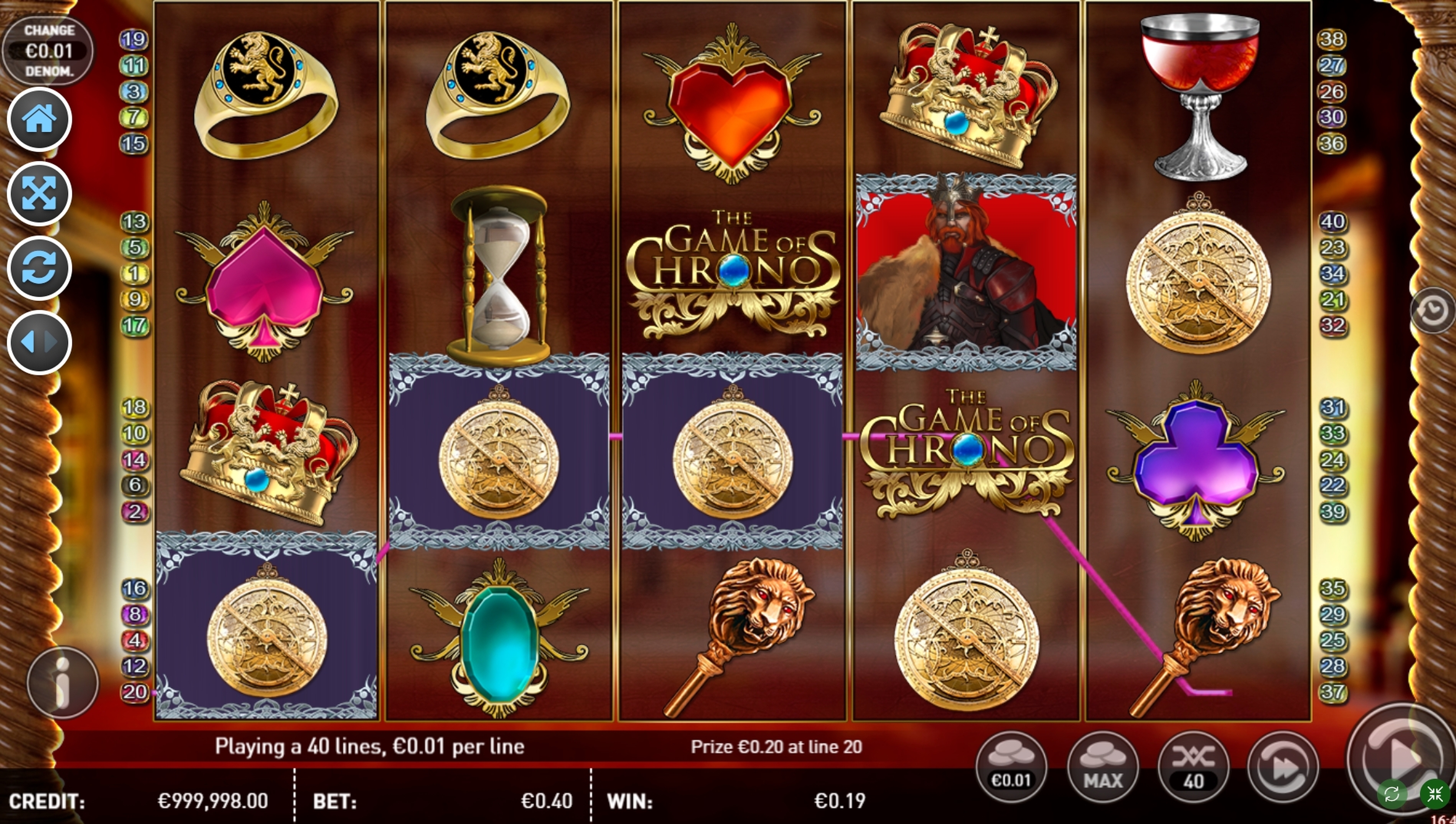 Win Money in The Game of Chronos Lion Free Slot Game by R. Franco