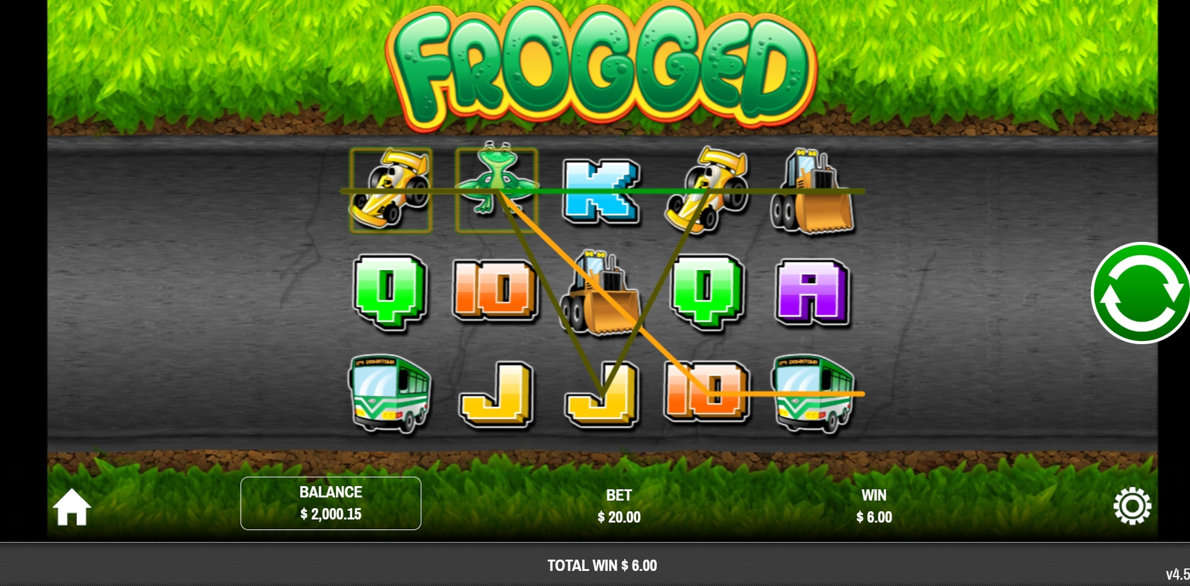 Win Money in Frogged Free Slot Game by Rival