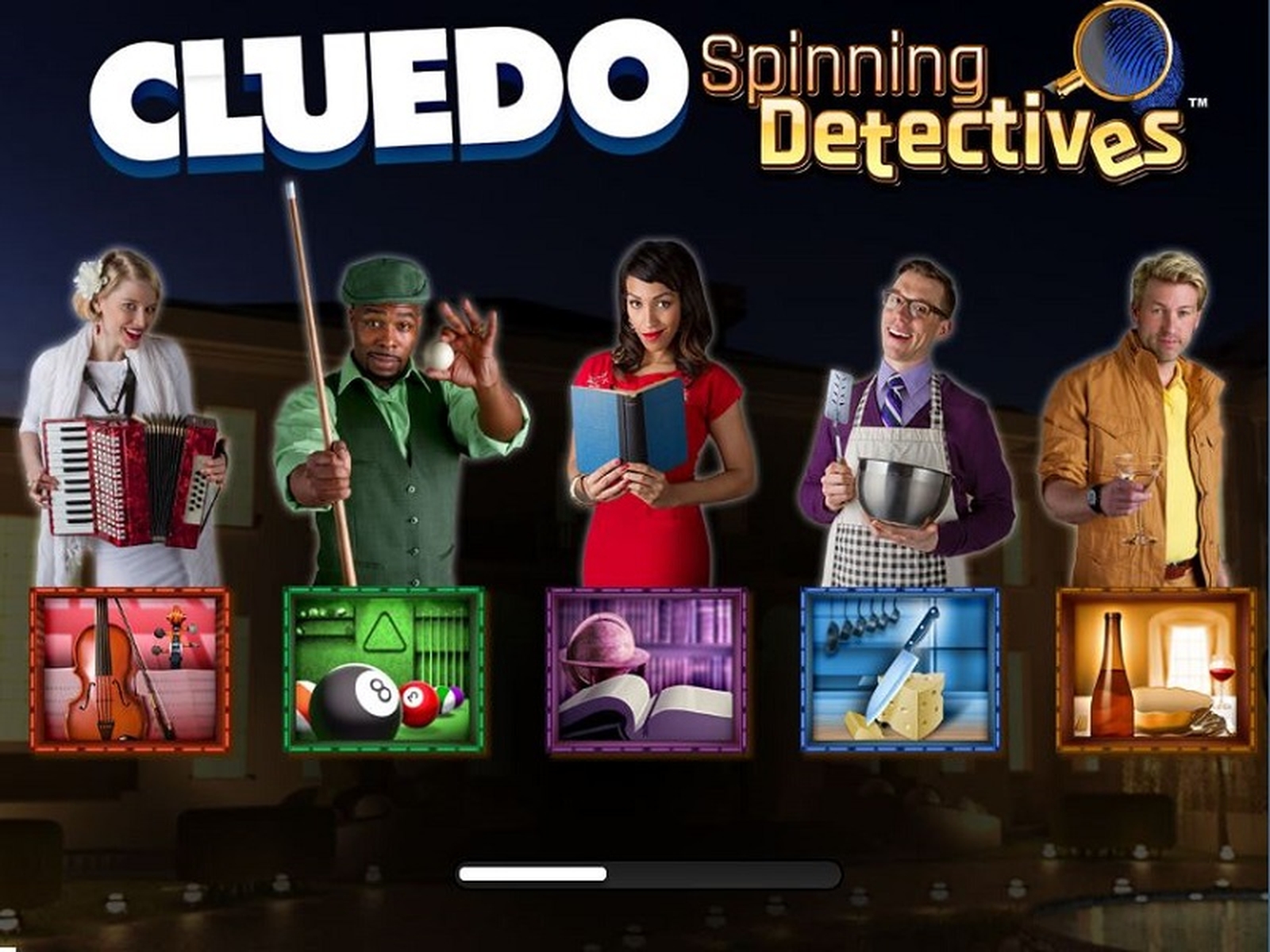 CLUEDO Spinning Detectives demo