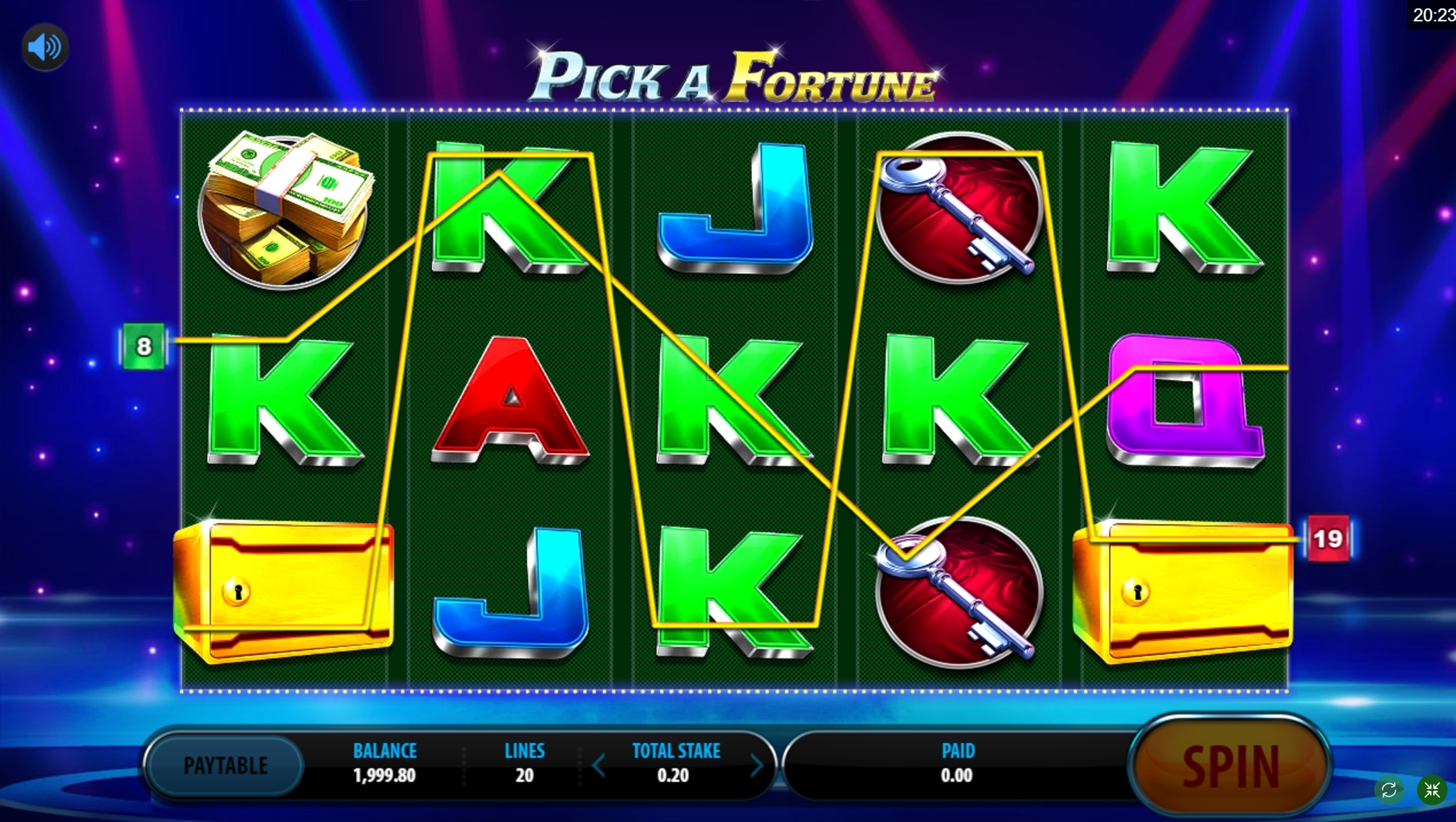 Win Money in Pick A Fortune Free Slot Game by Sigma Gaming