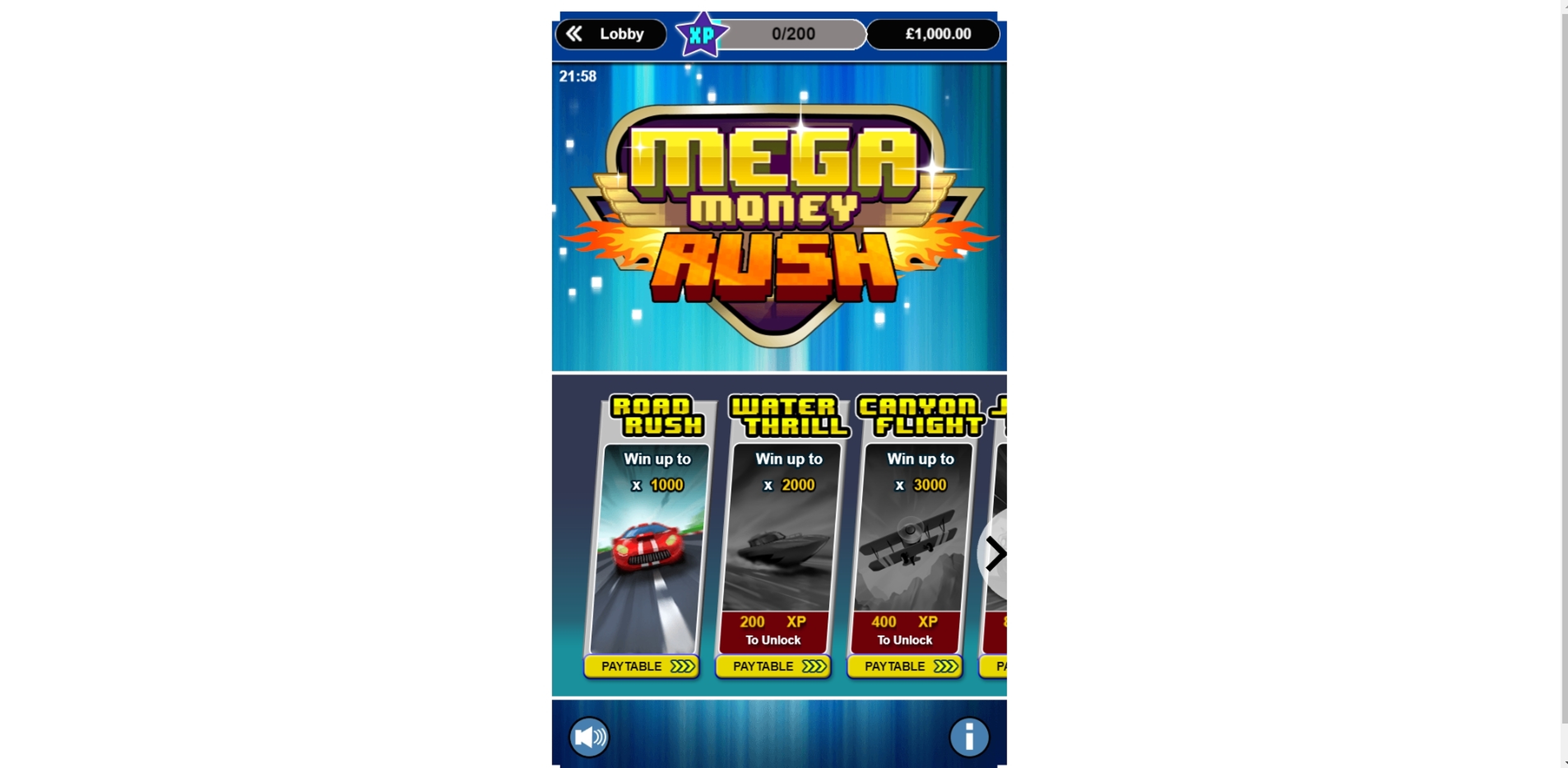 Play Mega Money Rush Free Casino Slot Game by Skillzzgaming