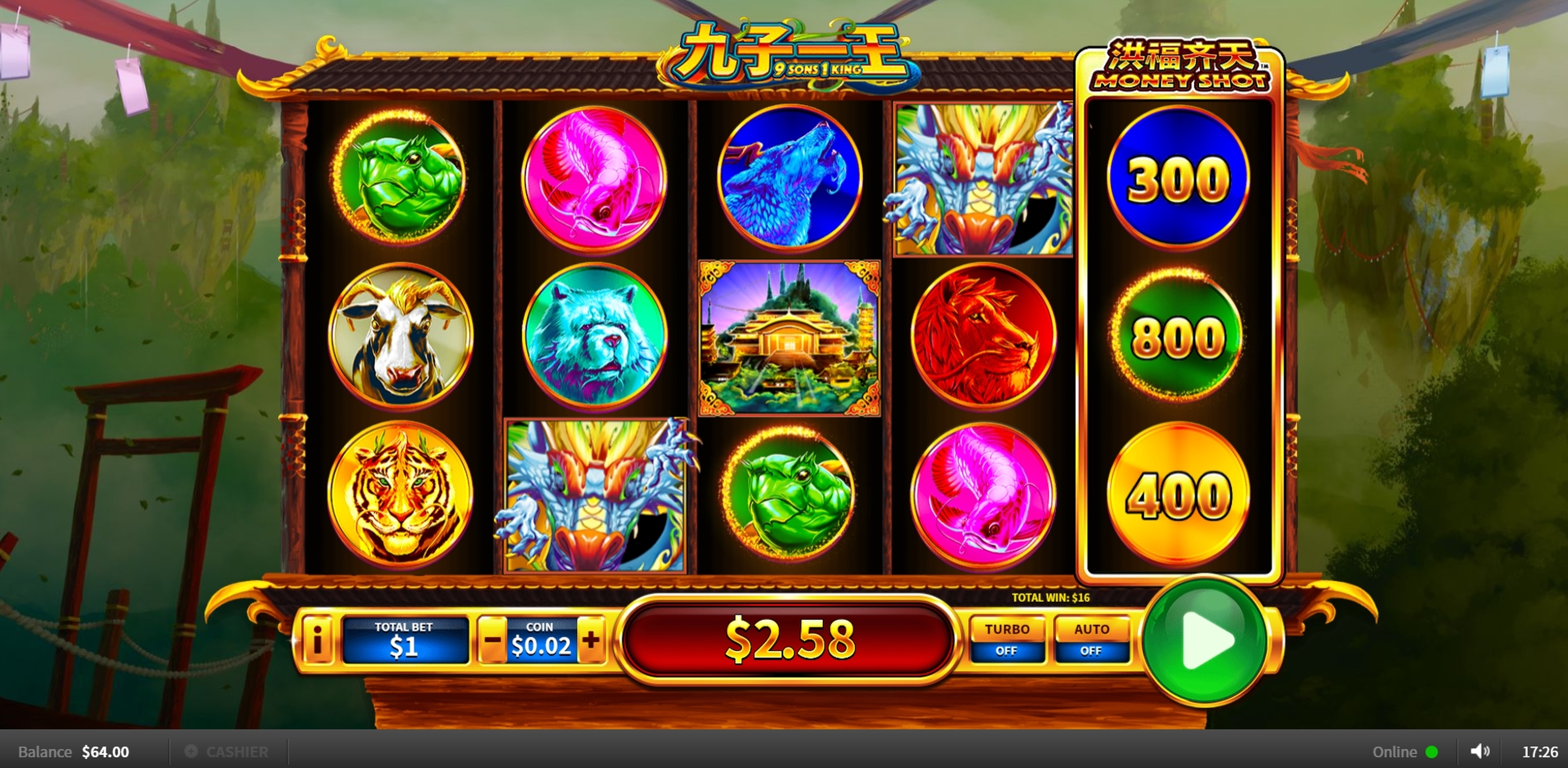 Win Money in 9 Sons, 1 King Free Slot Game by Skywind
