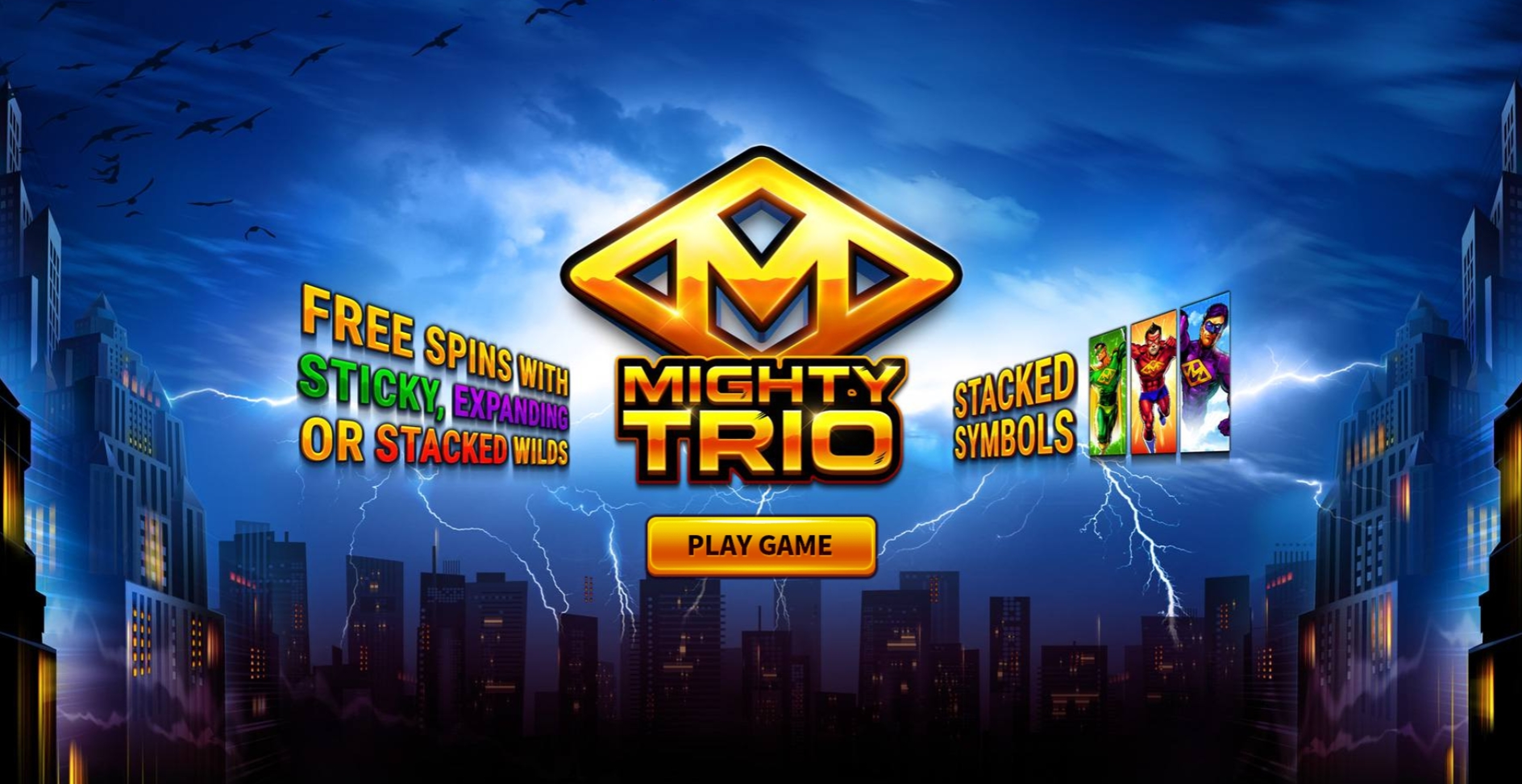 Play Mighty Trio Free Casino Slot Game by Skywind