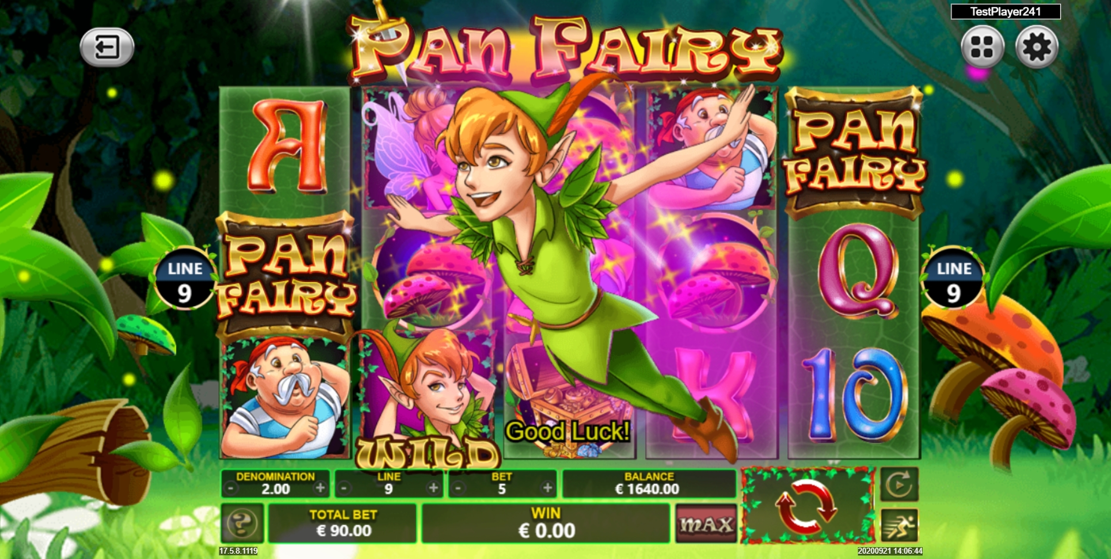 Win Money in Pan Fairy Free Slot Game by Spade Gaming