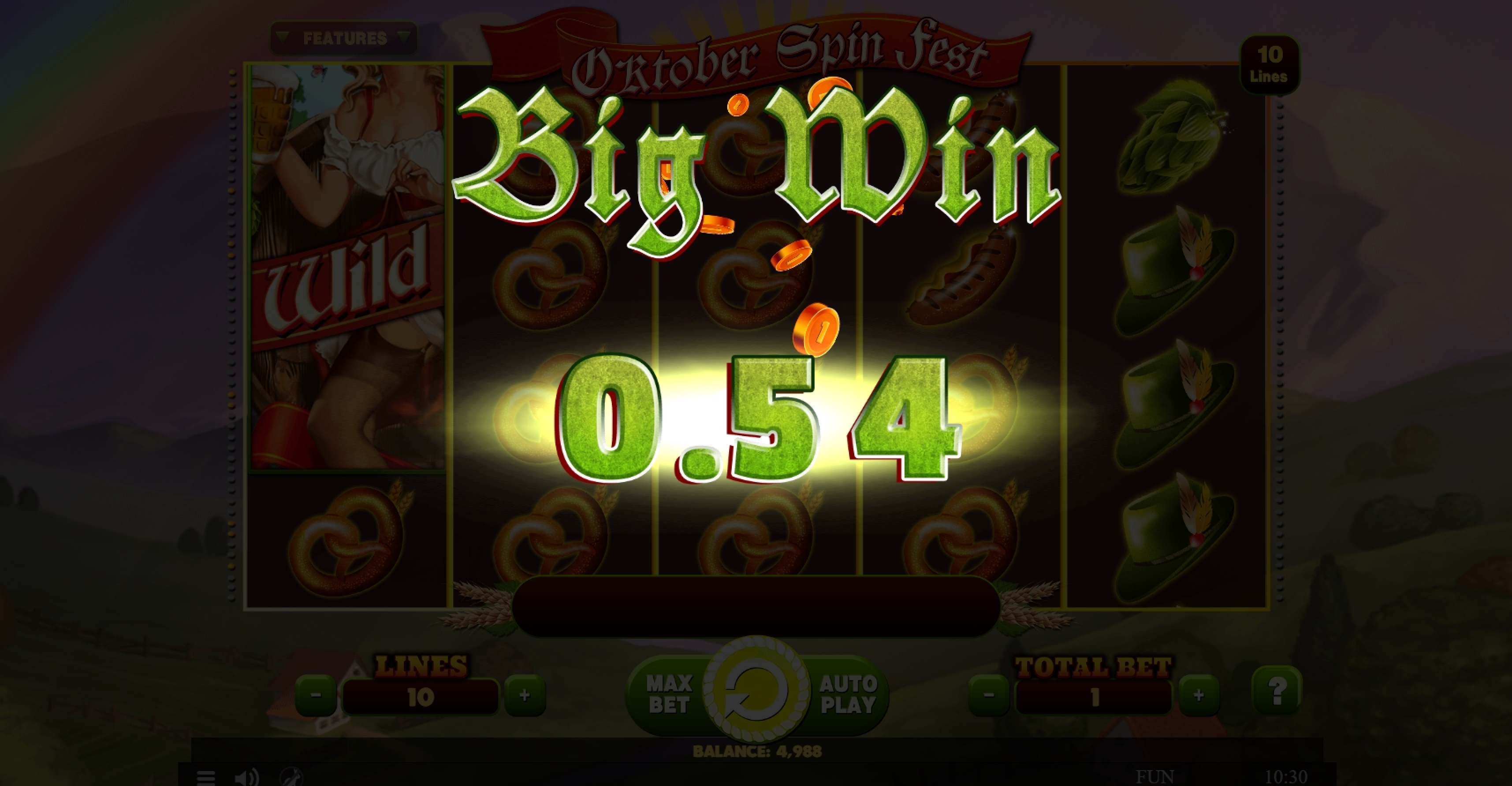 Win Money in October Spin Fest Free Slot Game by Spinomenal