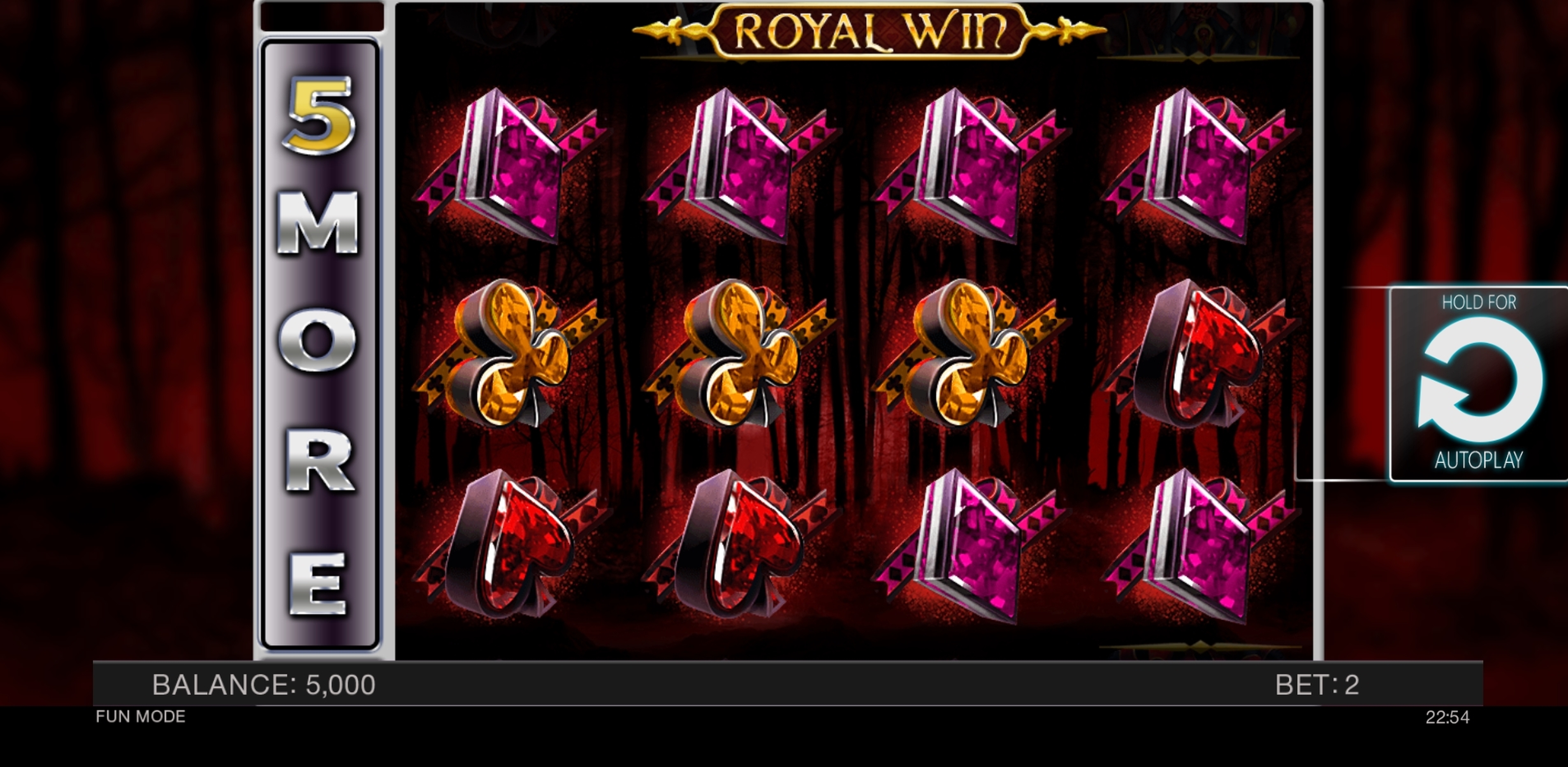 Reels in Royal Win Slot Game by Spinomenal