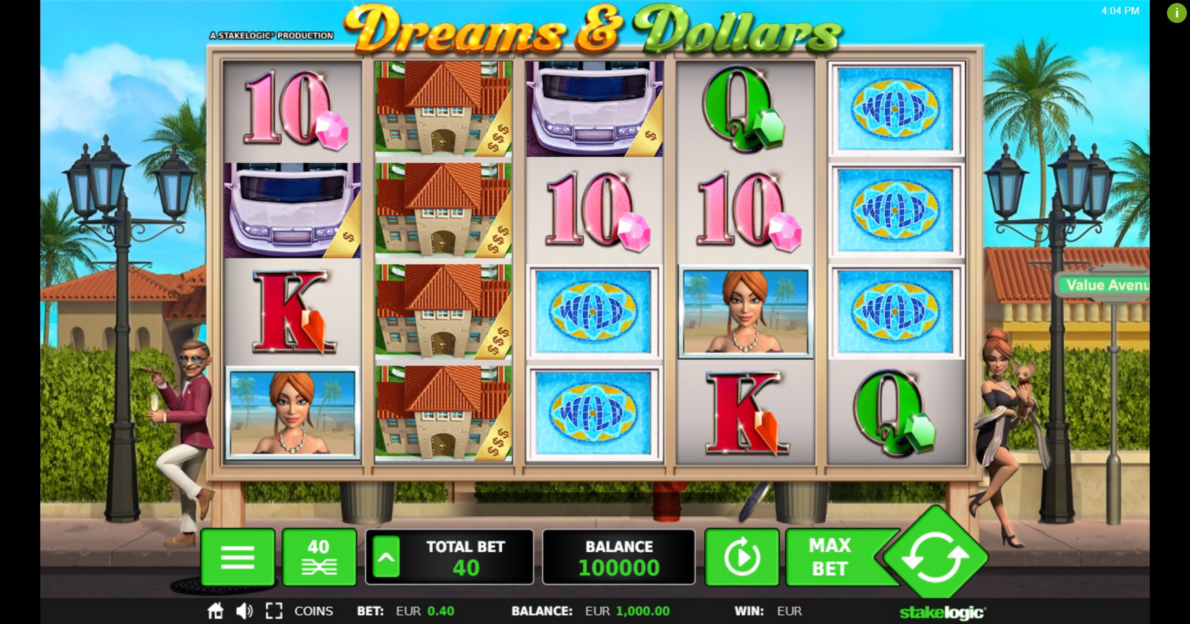 Reels in Dreams & Dollars Slot Game by Stakelogic