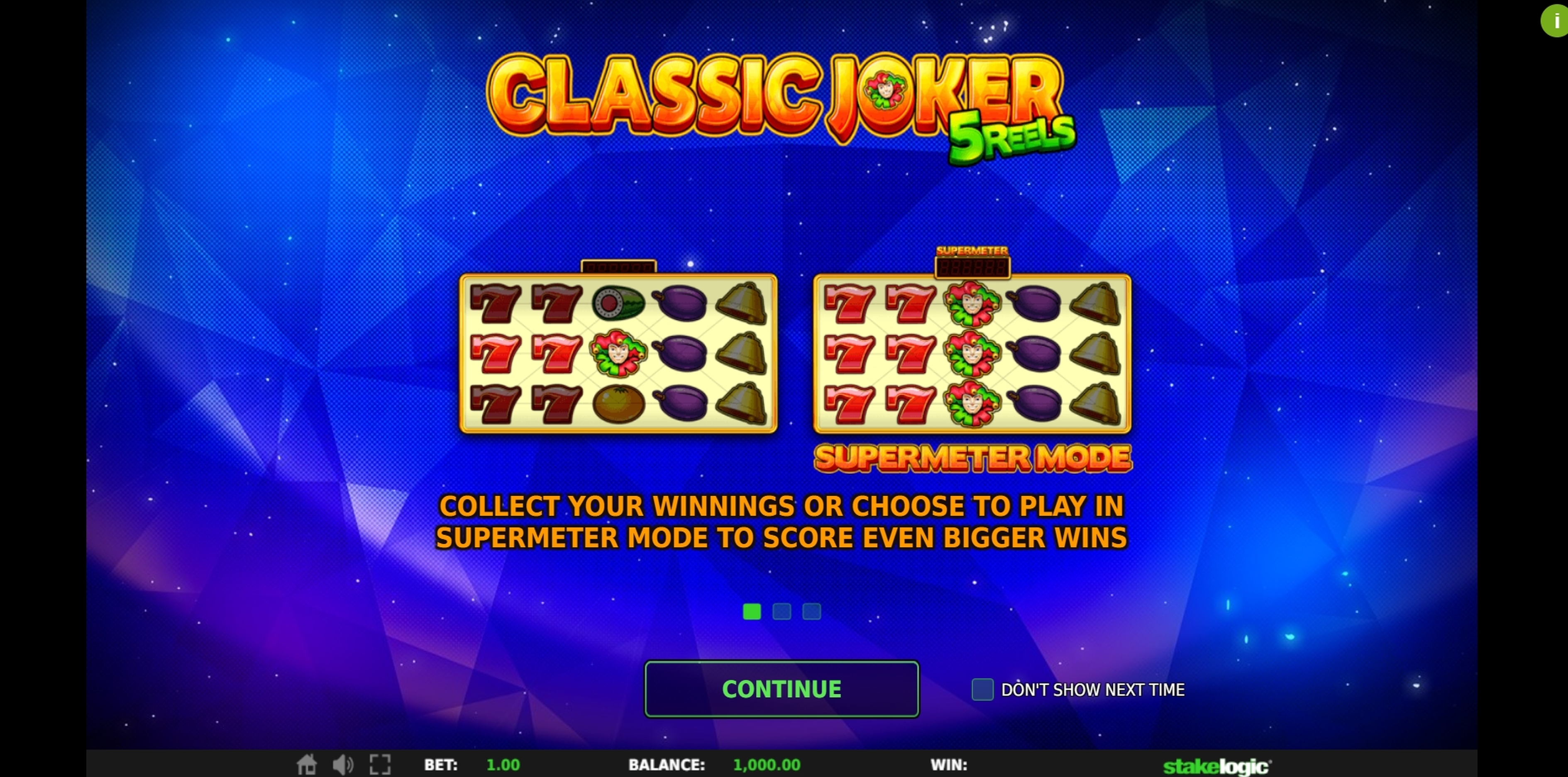 Play Power Joker 5 Reels Free Casino Slot Game by Stakelogic