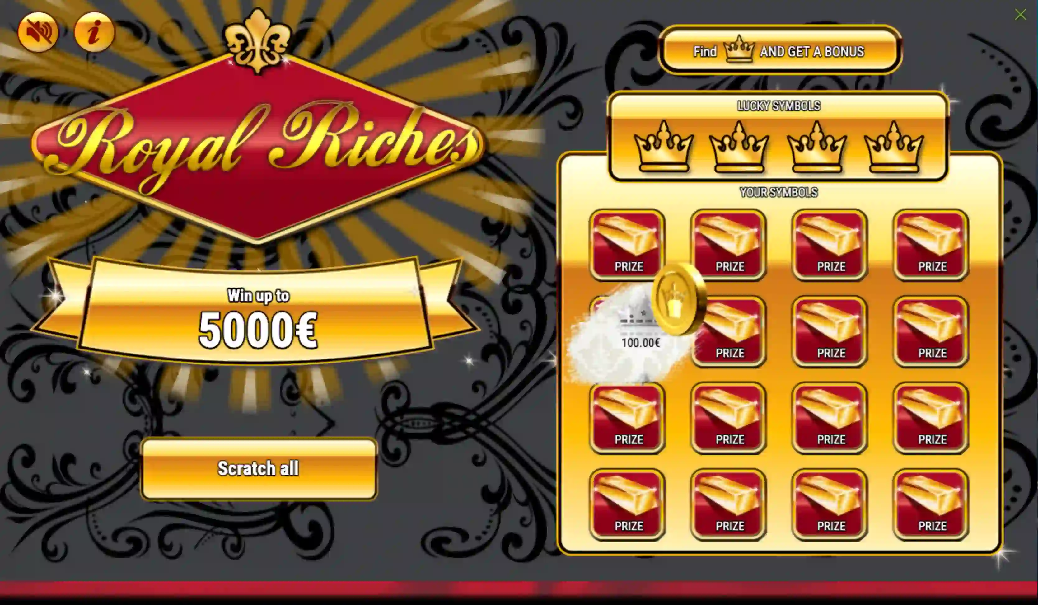 The Royal Riches Online Slot Demo Game by SuperlottoTV
