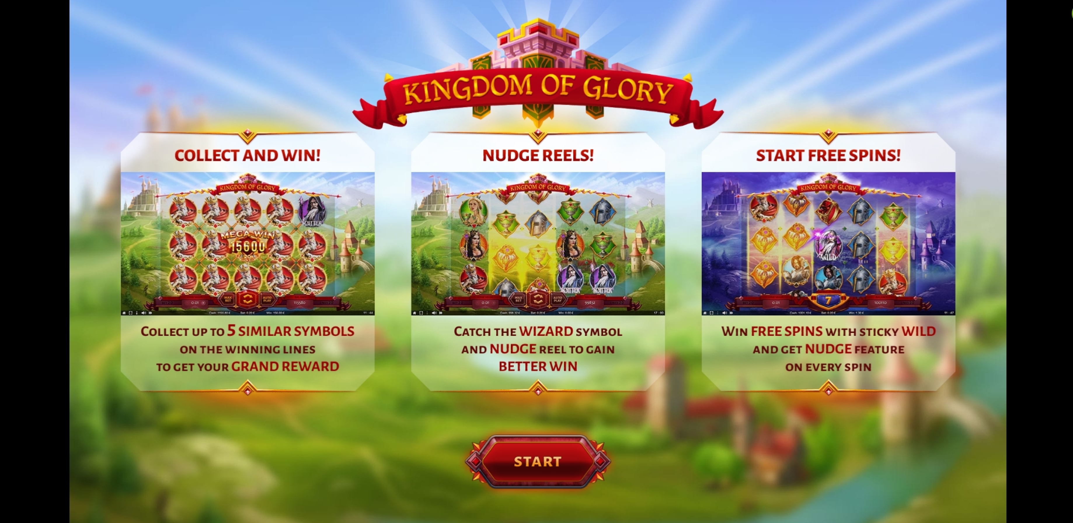 Play Kingdom of Glory Free Casino Slot Game by Thunderspin