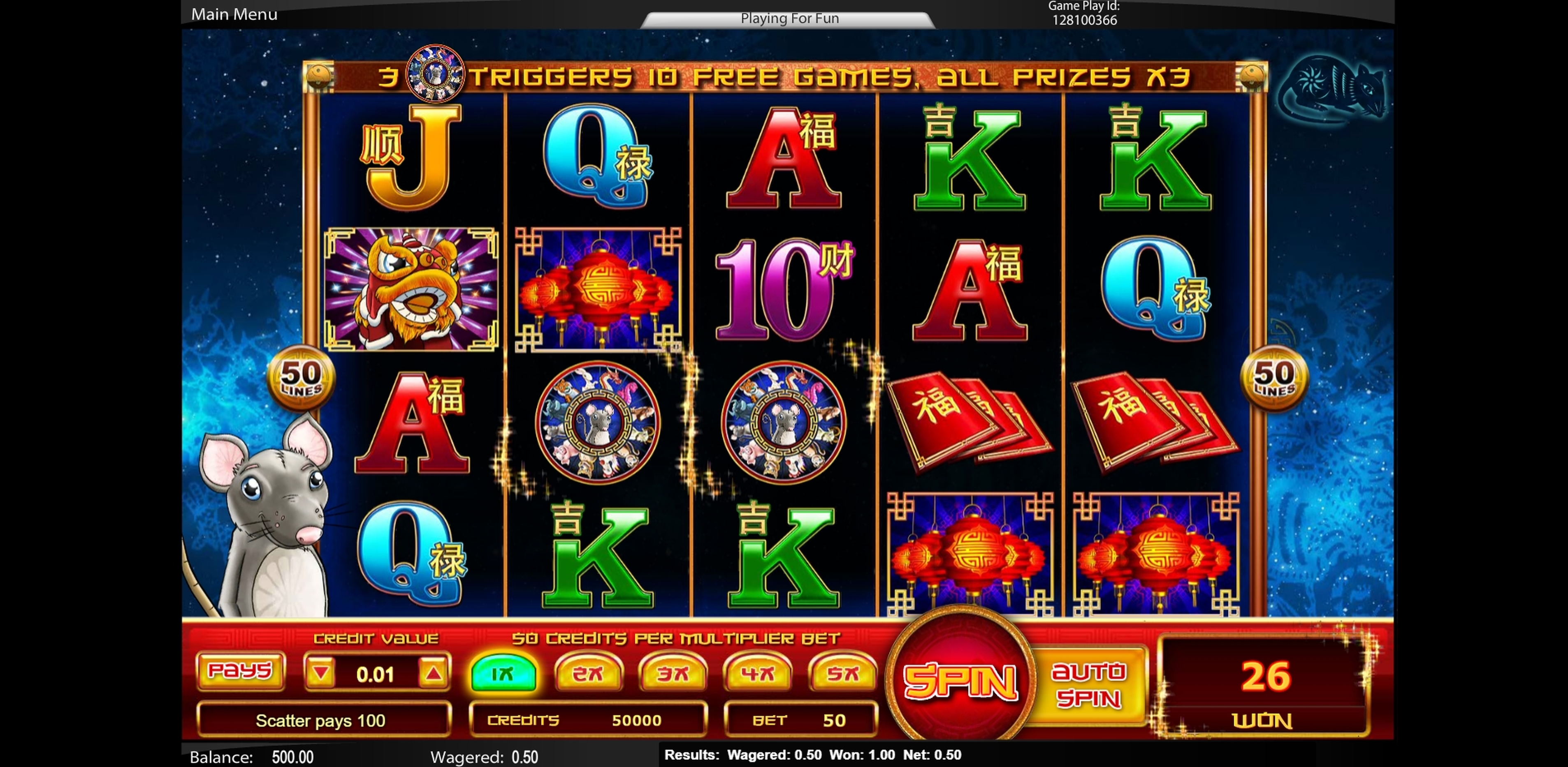 Win Money in Zodiac Wilds Free Slot Game by Top Trend Gaming