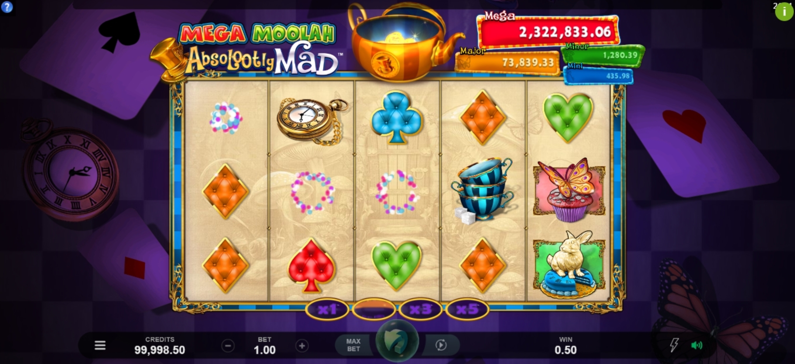 Win Money in Absolootly Mad: Mega Moolah Free Slot Game by Triple Edge Studios