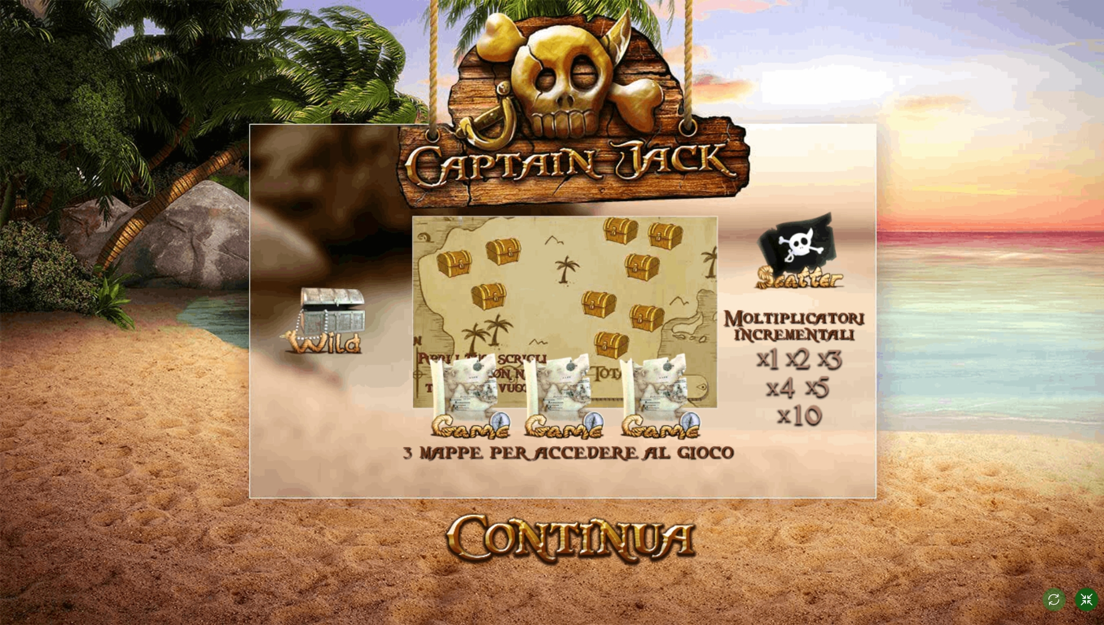 Play Captain jack Free Casino Slot Game by Tuko Productions