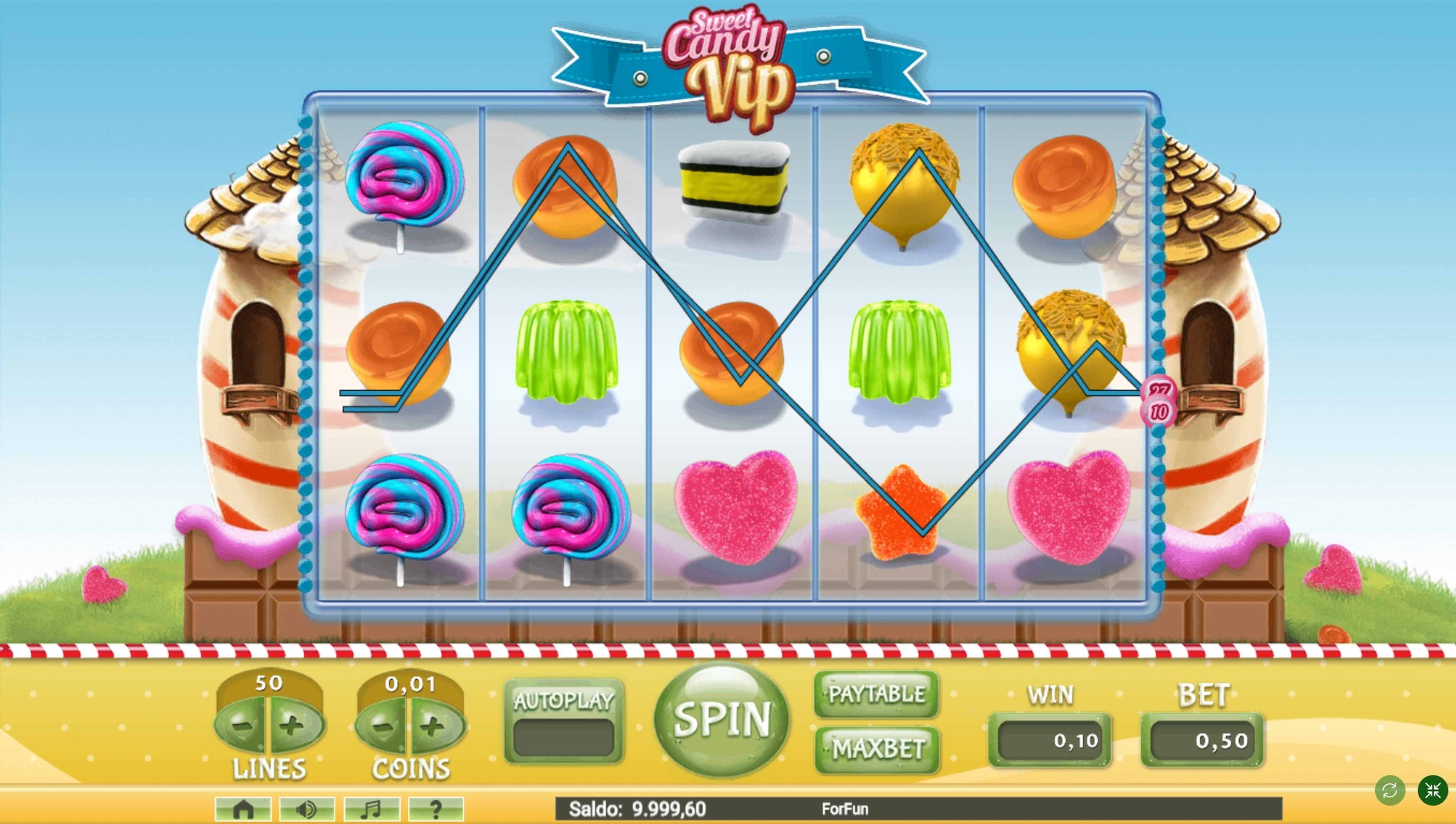 Win Money in Sweet Candy Vip Free Slot Game by Tuko Productions