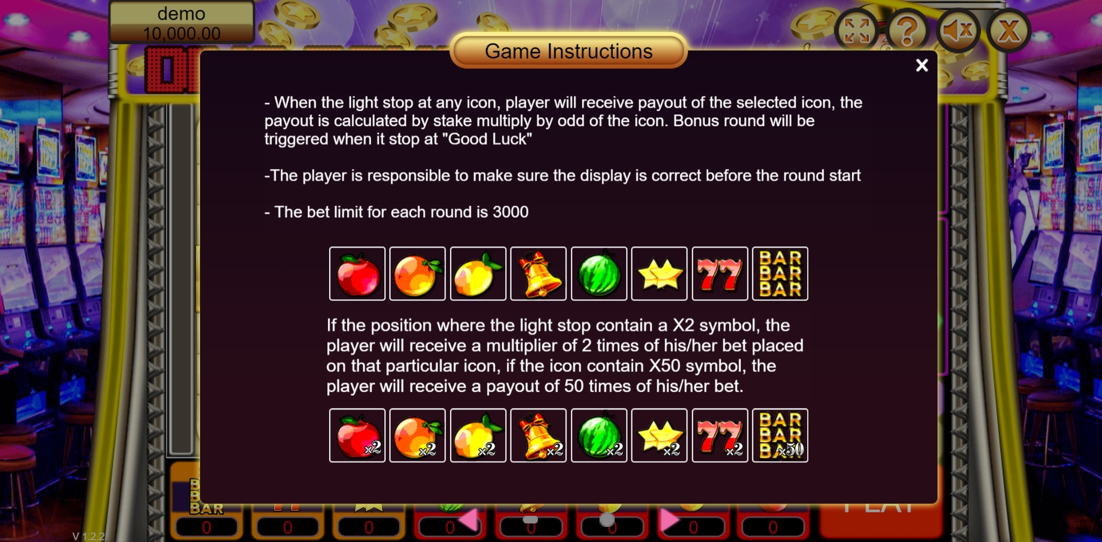 Info of Ding Dong Slot Game by Vela Gaming