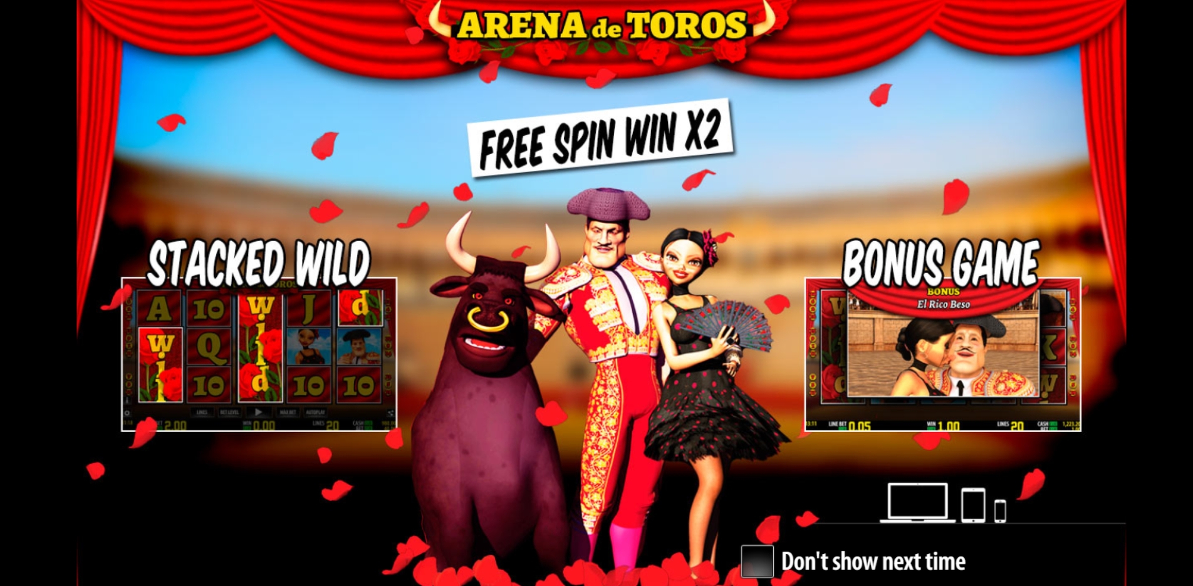 Play Arena de Toros HD Free Casino Slot Game by World Match