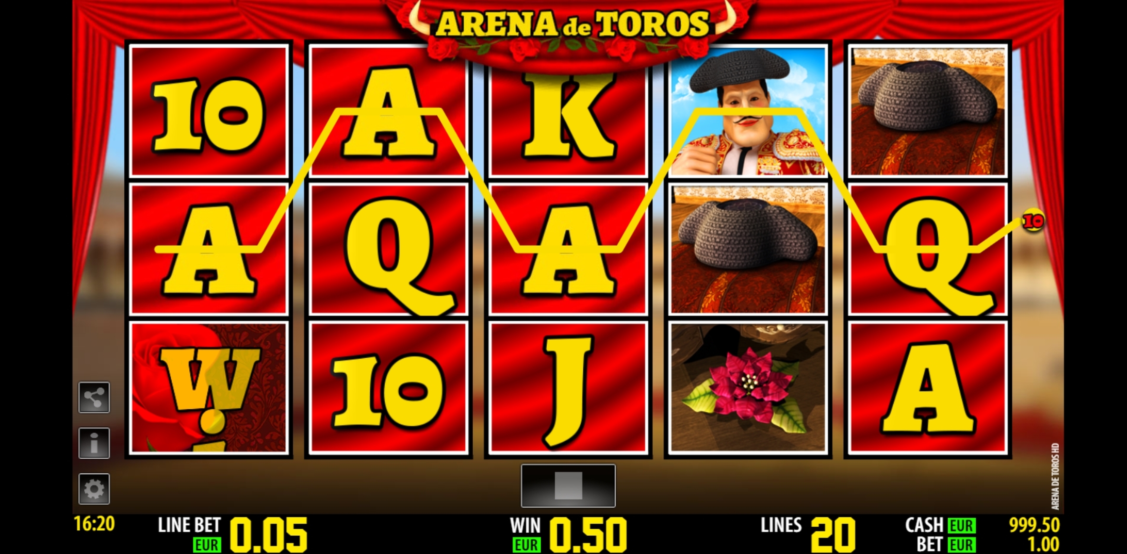 Win Money in Arena de Toros HD Free Slot Game by World Match