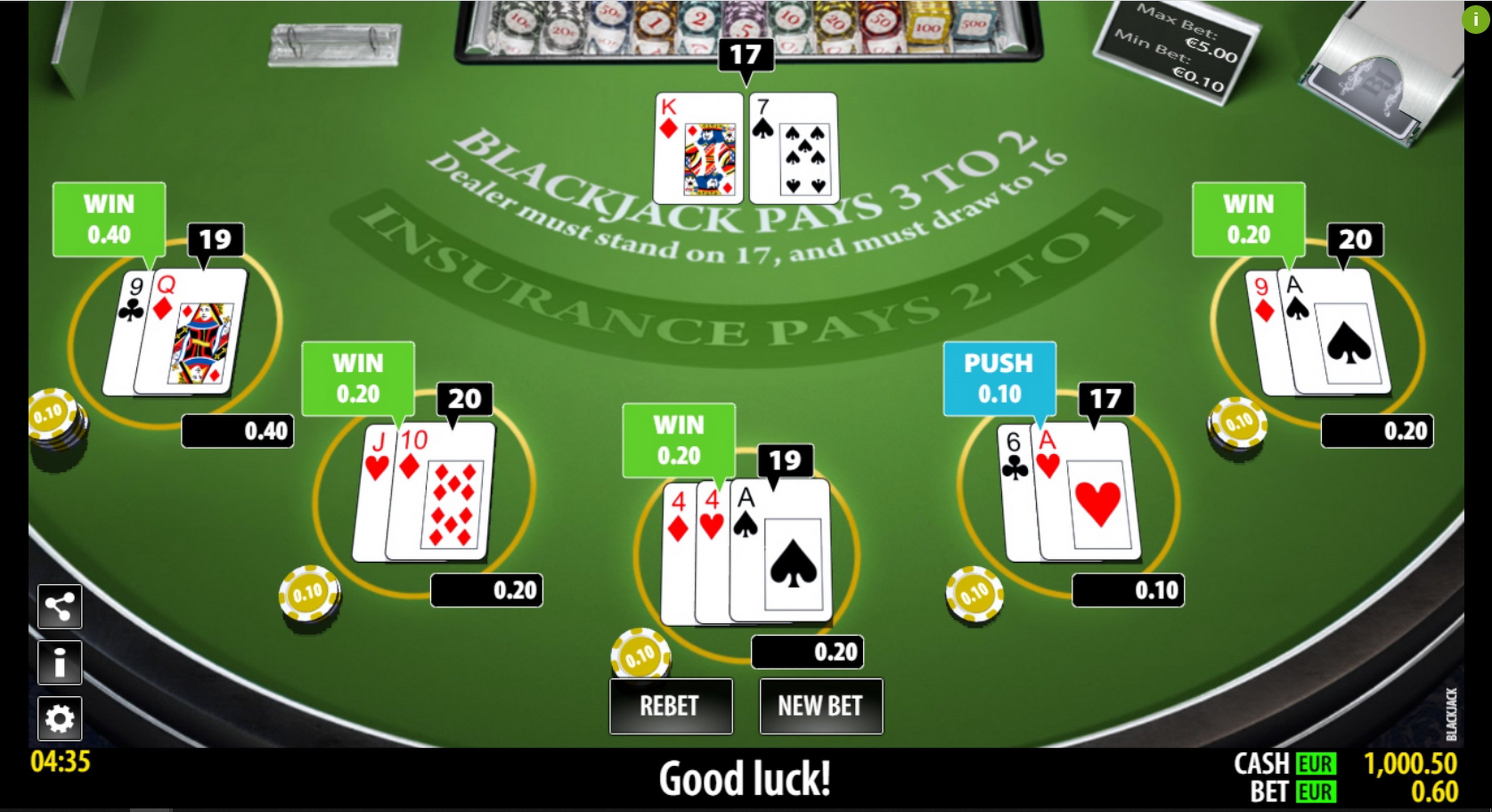 BlackJack demo