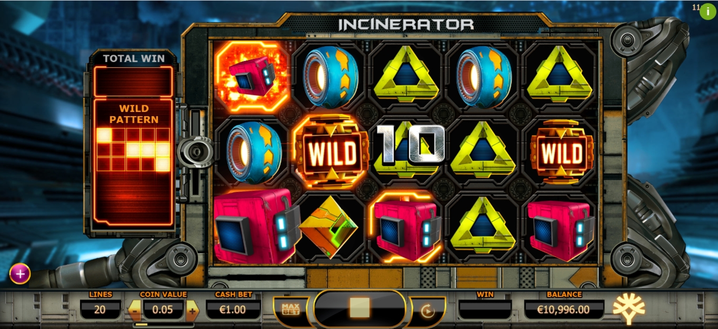 Win Money in Incinerator Free Slot Game by Yggdrasil Gaming