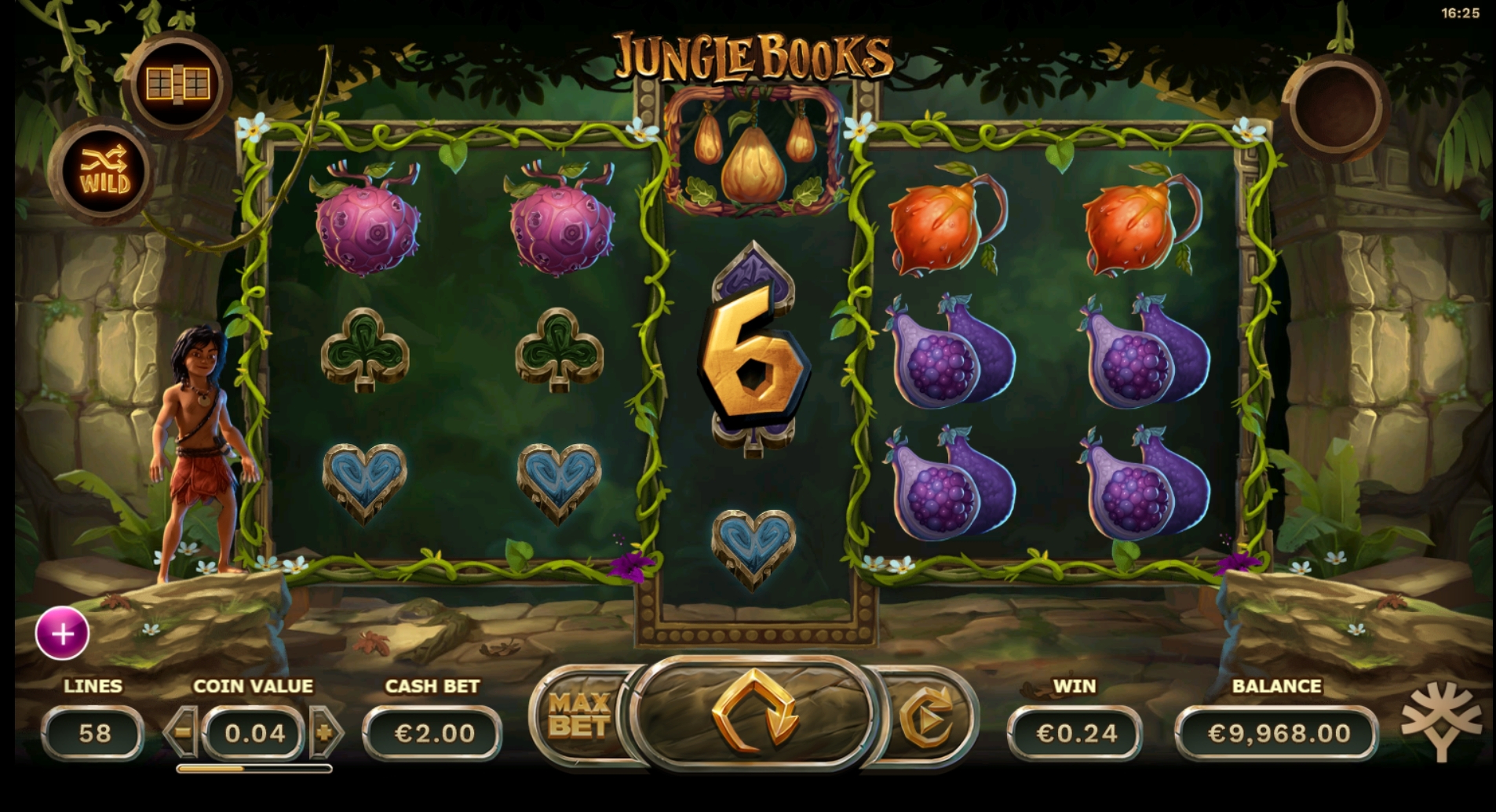 Win Money in Jungle Books Free Slot Game by Yggdrasil Gaming